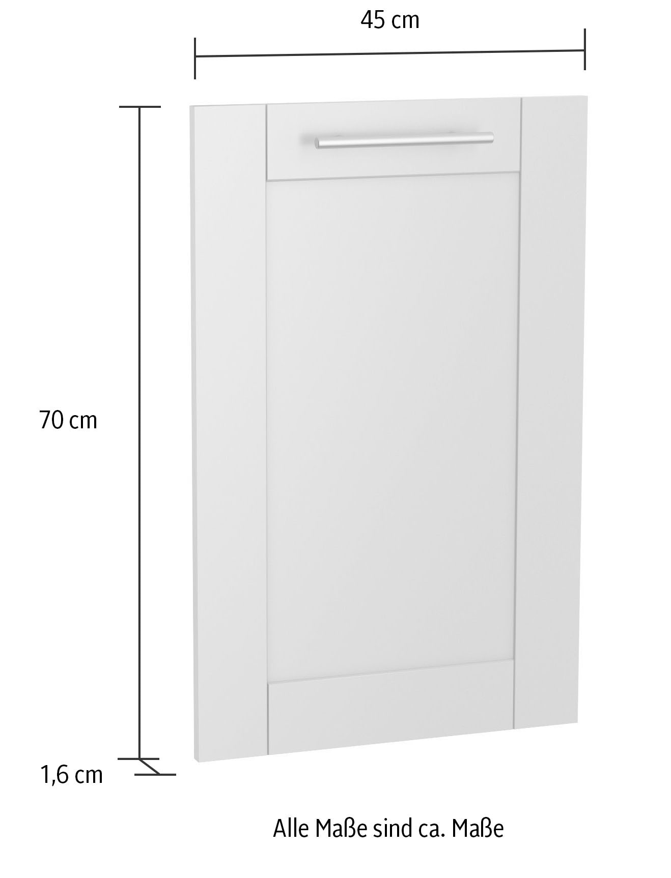 KOCHSTATION Frontblende »KS-Ahus«, Breite 45 cm