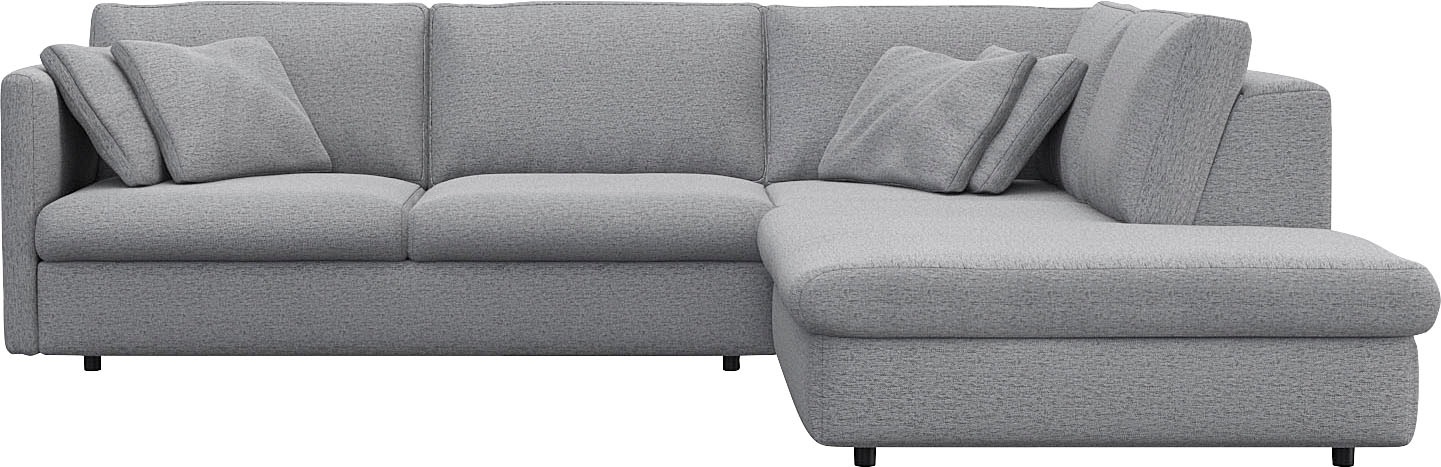 FLEXLUX Ecksofa »Lovane, elegant und zeitlos, bequem, L-Form«, Weich & ansc günstig online kaufen