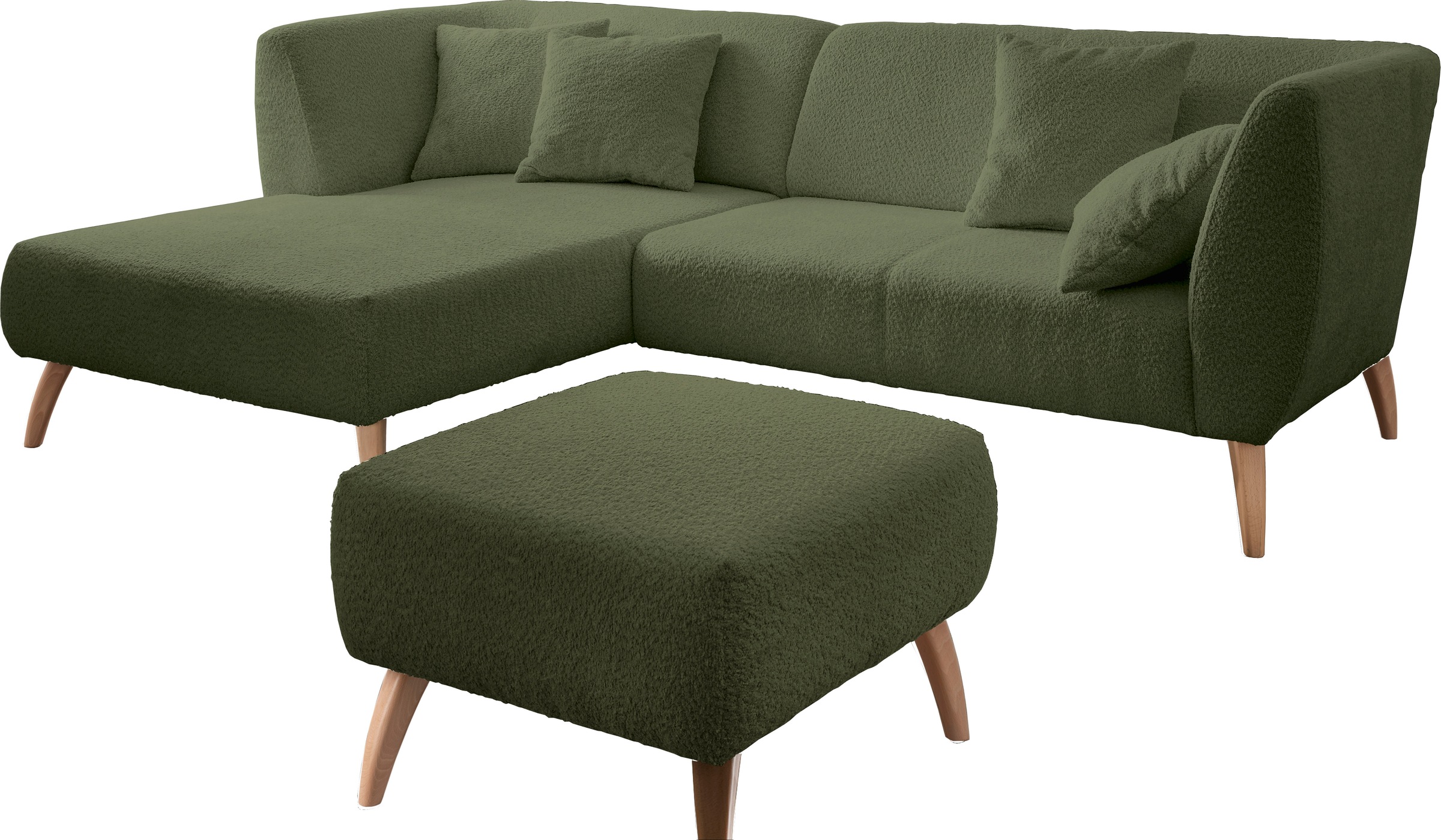 INOSIGN Ecksofa »Colori Polstermöbel mit zeitlos eleganter Rückenführung. L günstig online kaufen