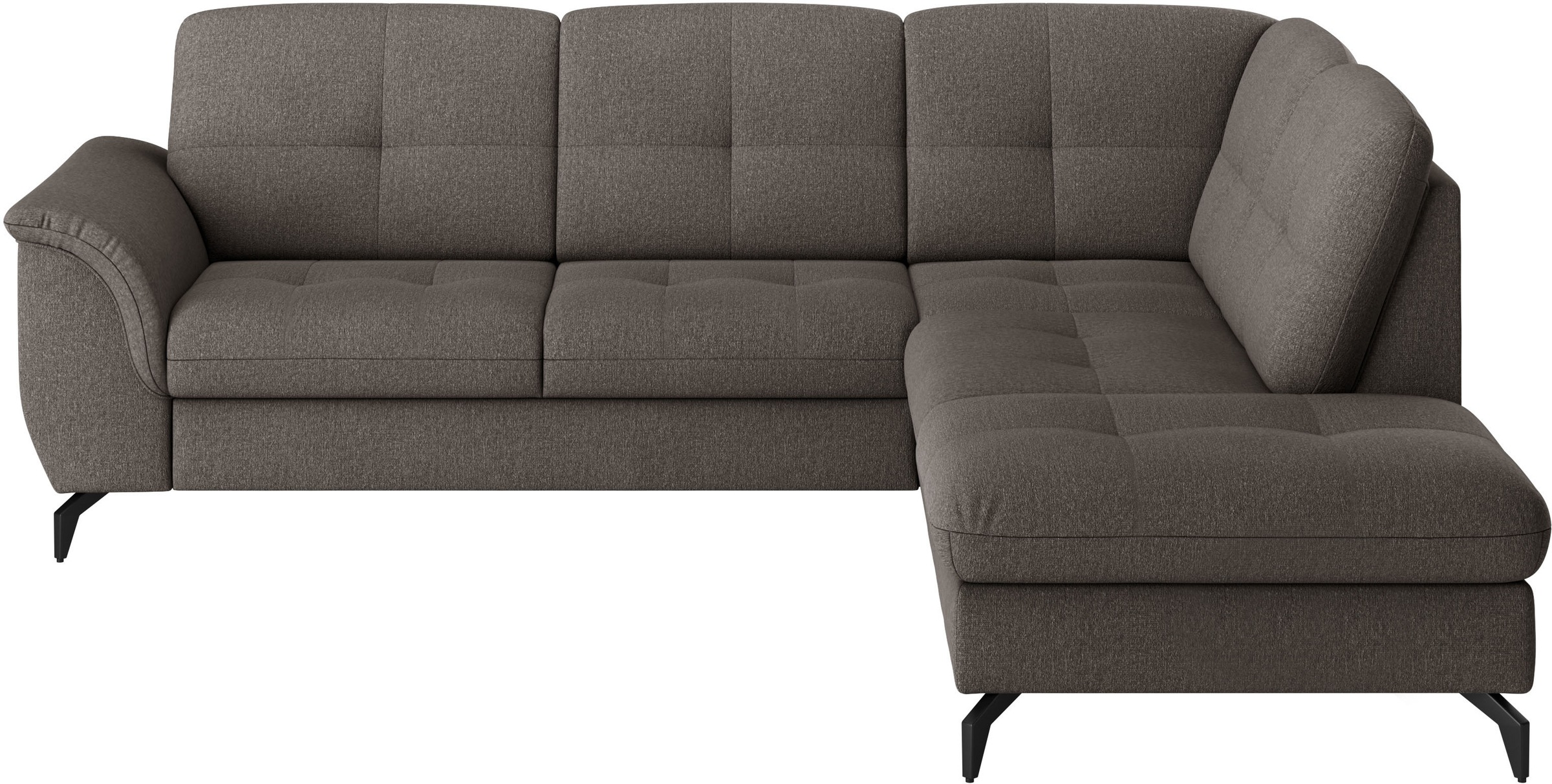 sit&more Ecksofa »Zora L-Form«, wahlweise mit Bettfunktion und Bettkasten