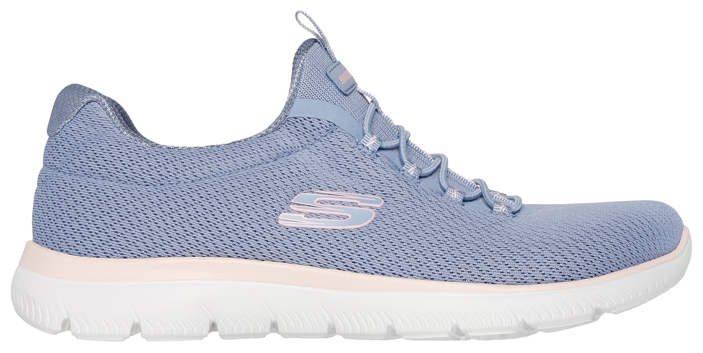 Skechers Slip-On Sneaker »SUMMITS-SUMMER BLUSH«, Schnürschuh, Slipper, Sneaker mit Memory Foam