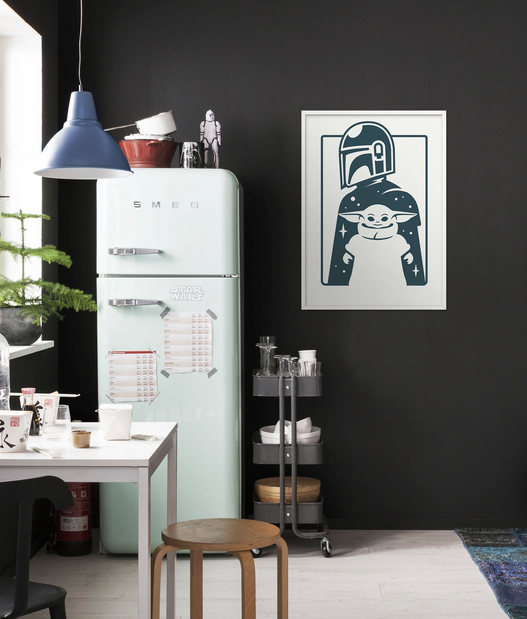 Komar Wandbild »Mandalorian The Child and Father«, Disney-Star Wars, (1 St. günstig online kaufen