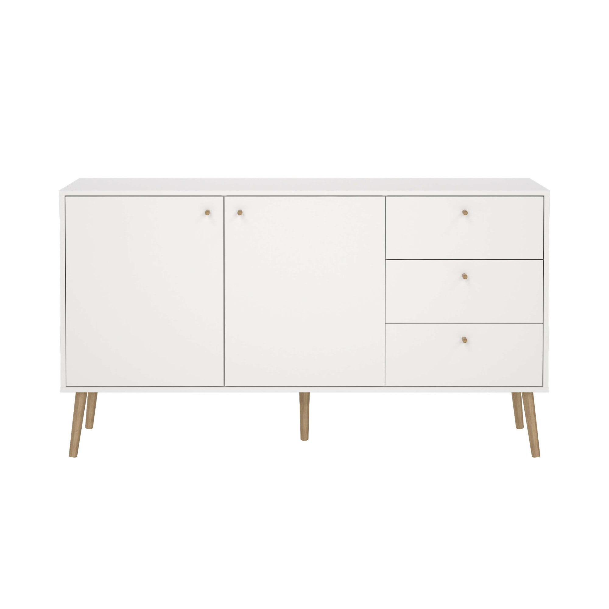 andas Sideboard »Bodo, Aufbewahrung, Schubladenschrank, Sideboard,«, Kommode mit 2 Türen, 3 Schubladen, Breite 147 cm