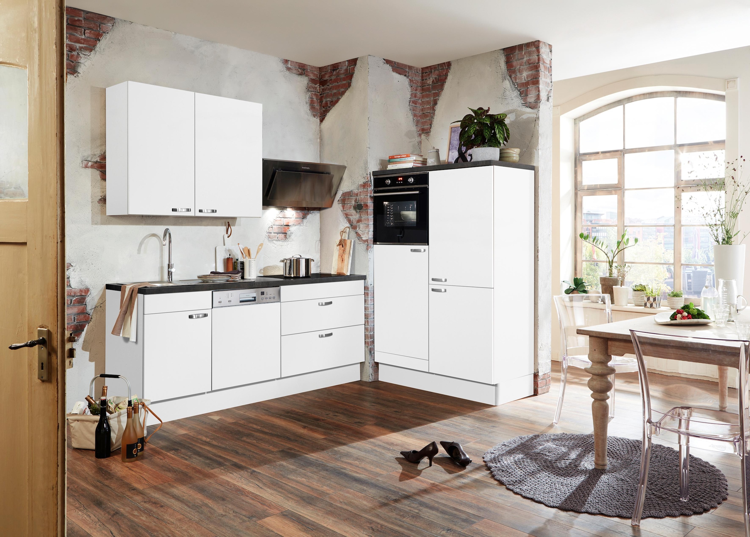 OPTIFIT Küchenzeile »Cara«, mit Vollauszügen und Soft-Close-Funktion, Breite  320 cm auf Raten bestellen