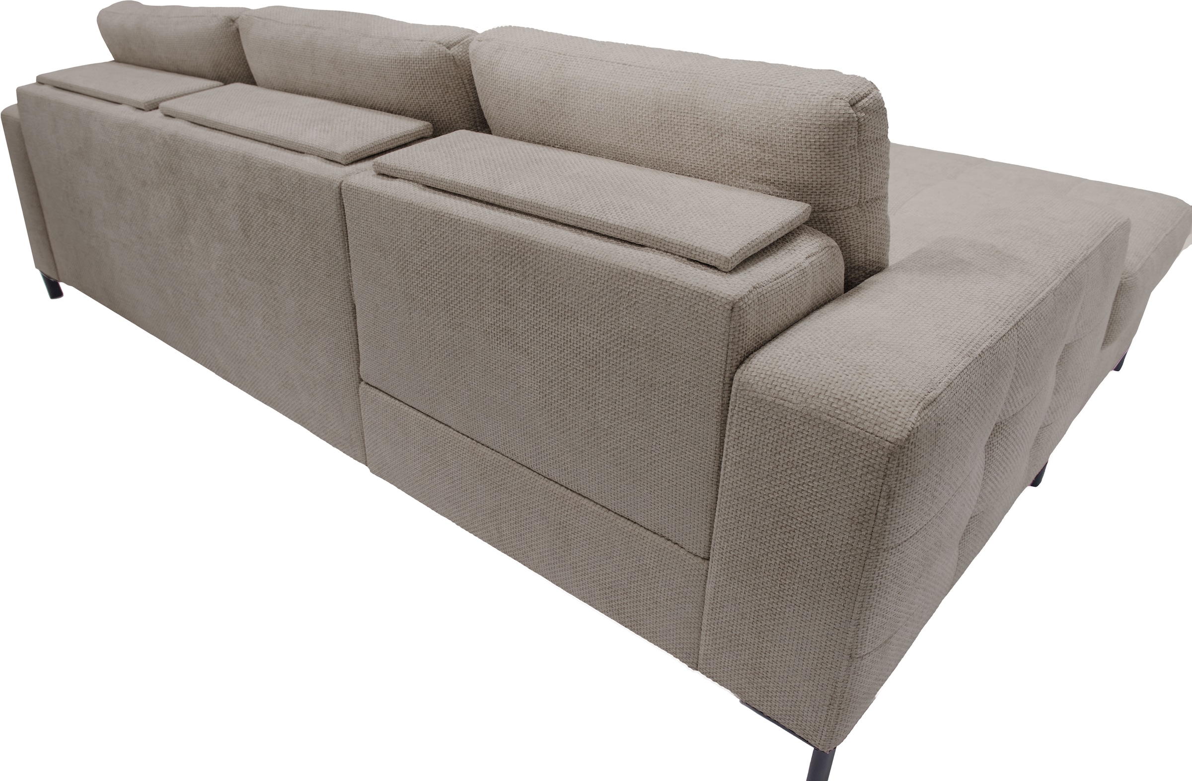 exxpo - sofa fashion Ecksofa »Bonito«, (2 St.), Sitztiefenverstellung,Höhenverstellung