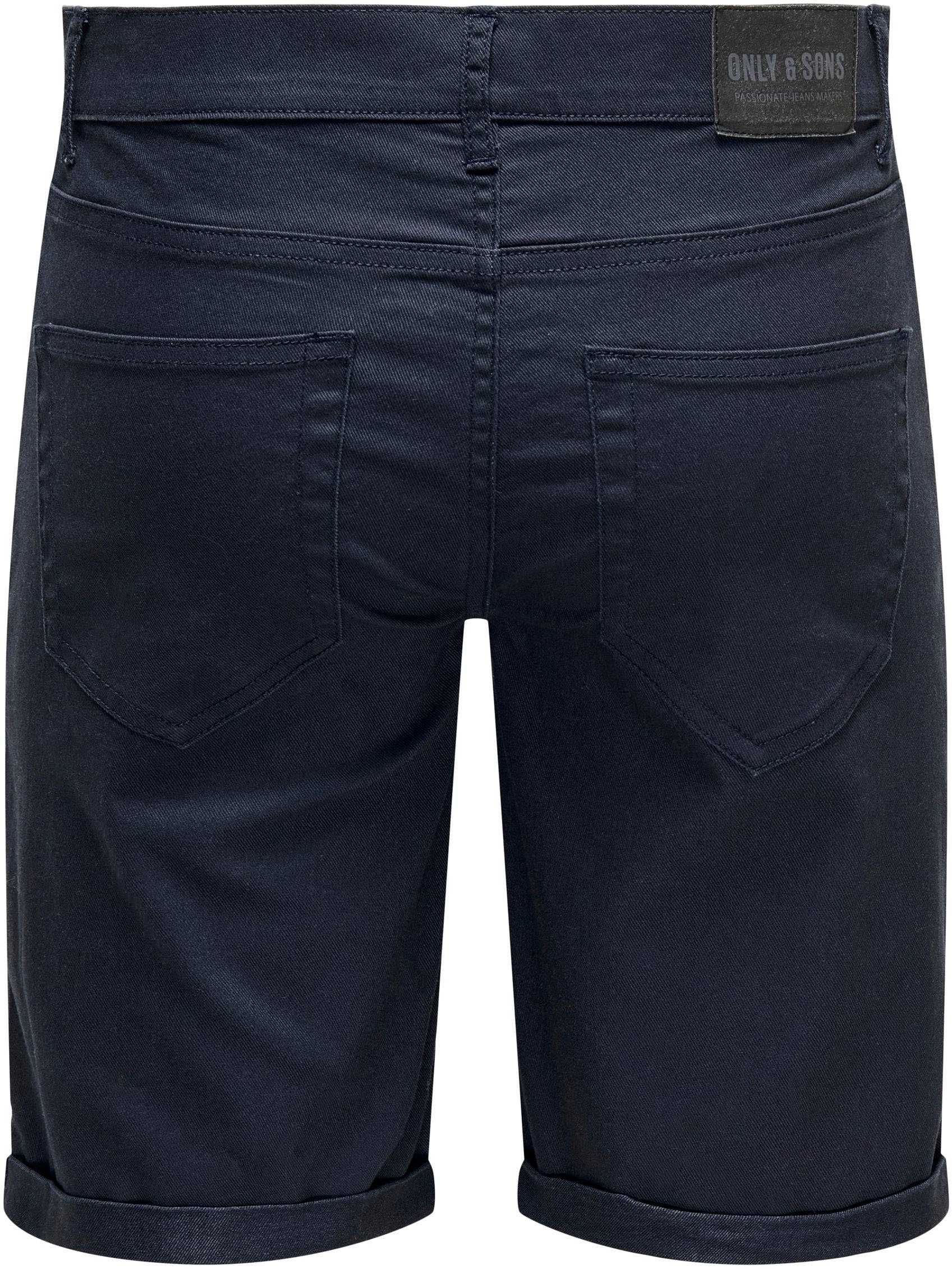 6. Bild von ONLY & SONS Jeansshorts »ONSPLY LIFE REG TWILL 4451 SHORTS«