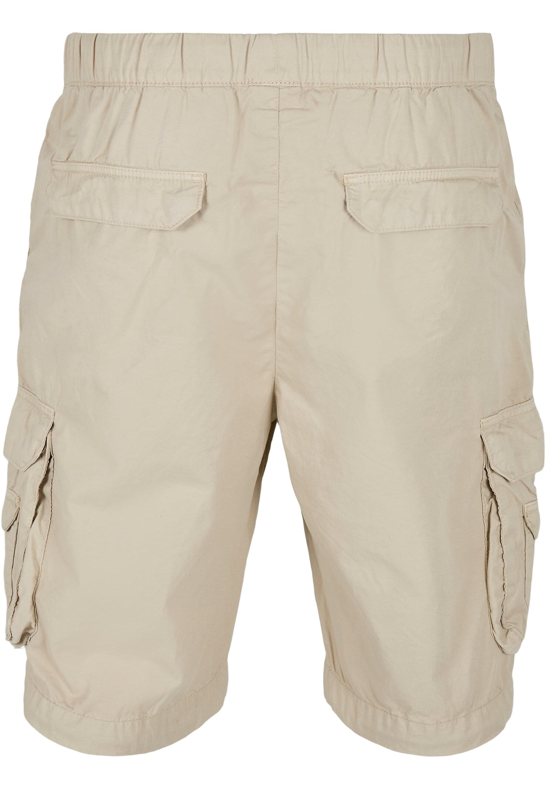 URBAN CLASSICS Stoffhose »Urban Classics Herren Double Pocket Cargo Shorts«