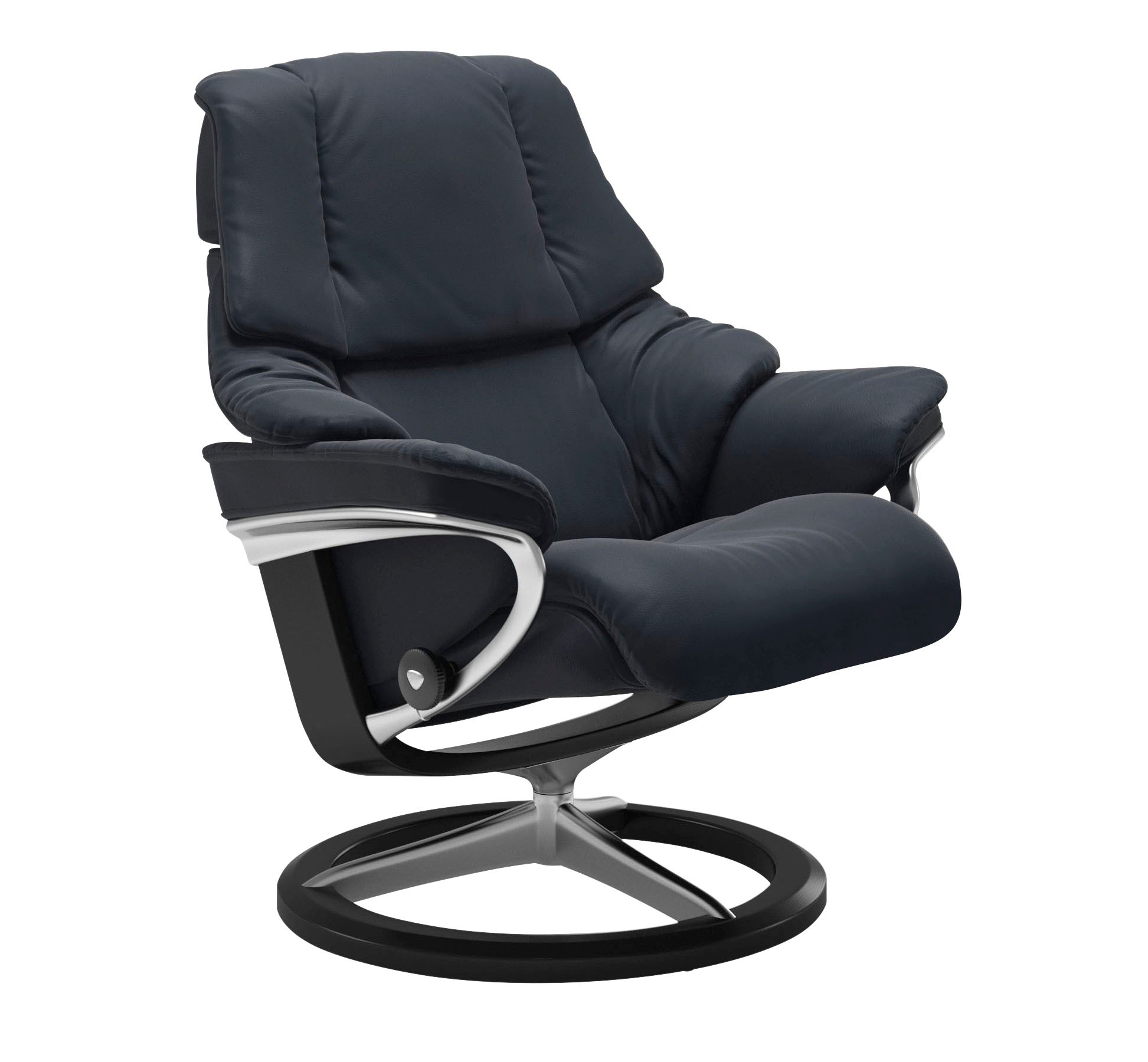 Stressless® Relaxsessel »Reno«, mit Signature Base, Größe S, M & L, Gestell Schwarz