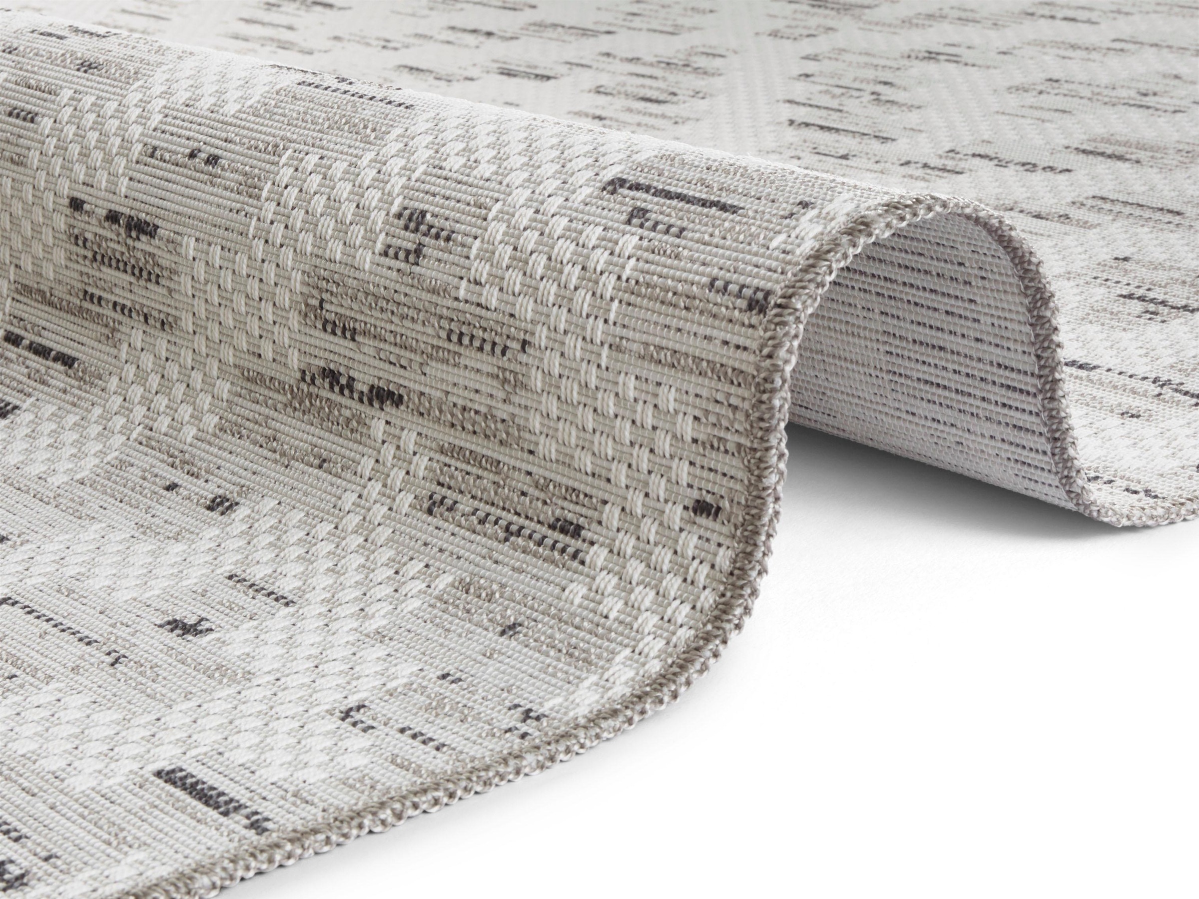 ELLE DECORATION Läufer »Creil«, rechteckig, 3 mm Höhe, In-und Outdoor geeignet, Strapazierfähig und pflegeleicht, Flachgewebe