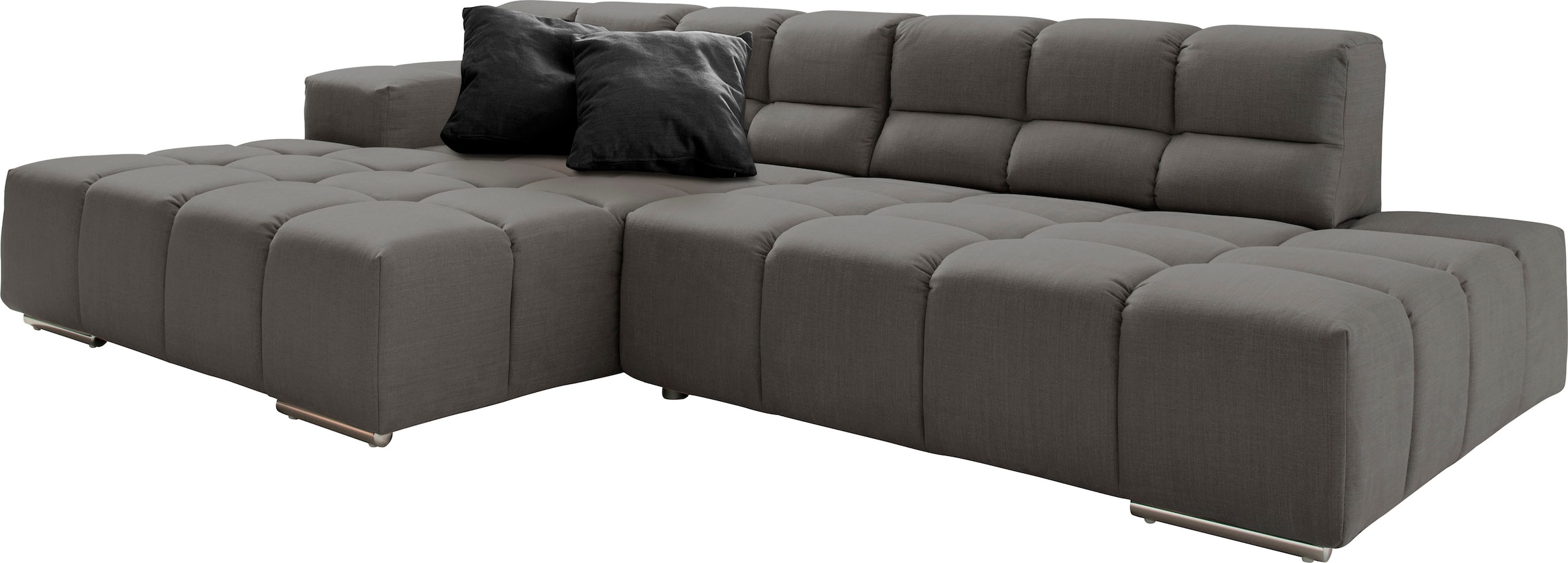 designwerk Ecksofa »Temple, Designsofa trifft hohen Sitzkomfort, L-Form« mi günstig online kaufen