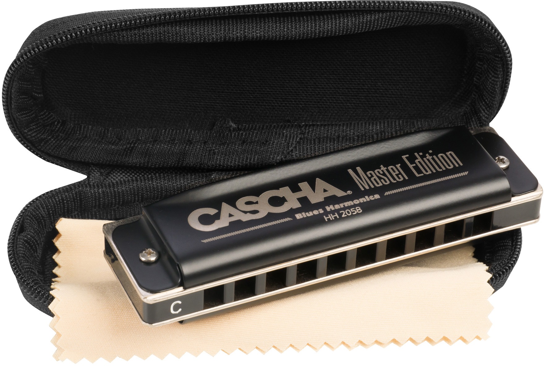 Cascha Mundharmonika »Master Edition Blues Harmonica«, inkl. Soft Case und Pflegetuch kaufen