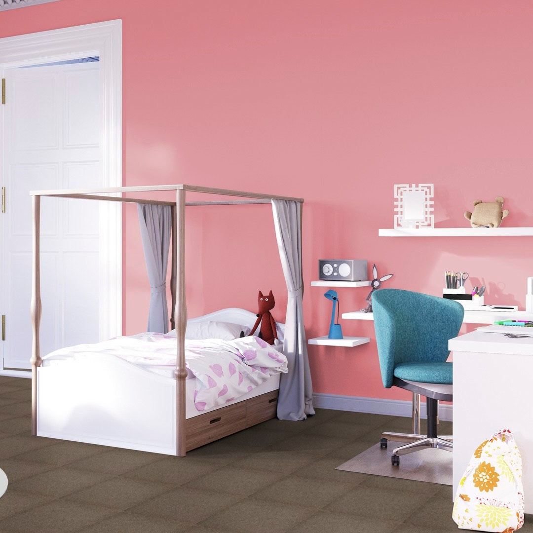 Bodenmeister Teppichboden »Jupiter, Velours - meliert, Made in Belgium«, rechteckig, 7,5 mm Höhe, Wohnzimmer, Schlafzimmer, Kinderzimmer, Breite 400/500 cm