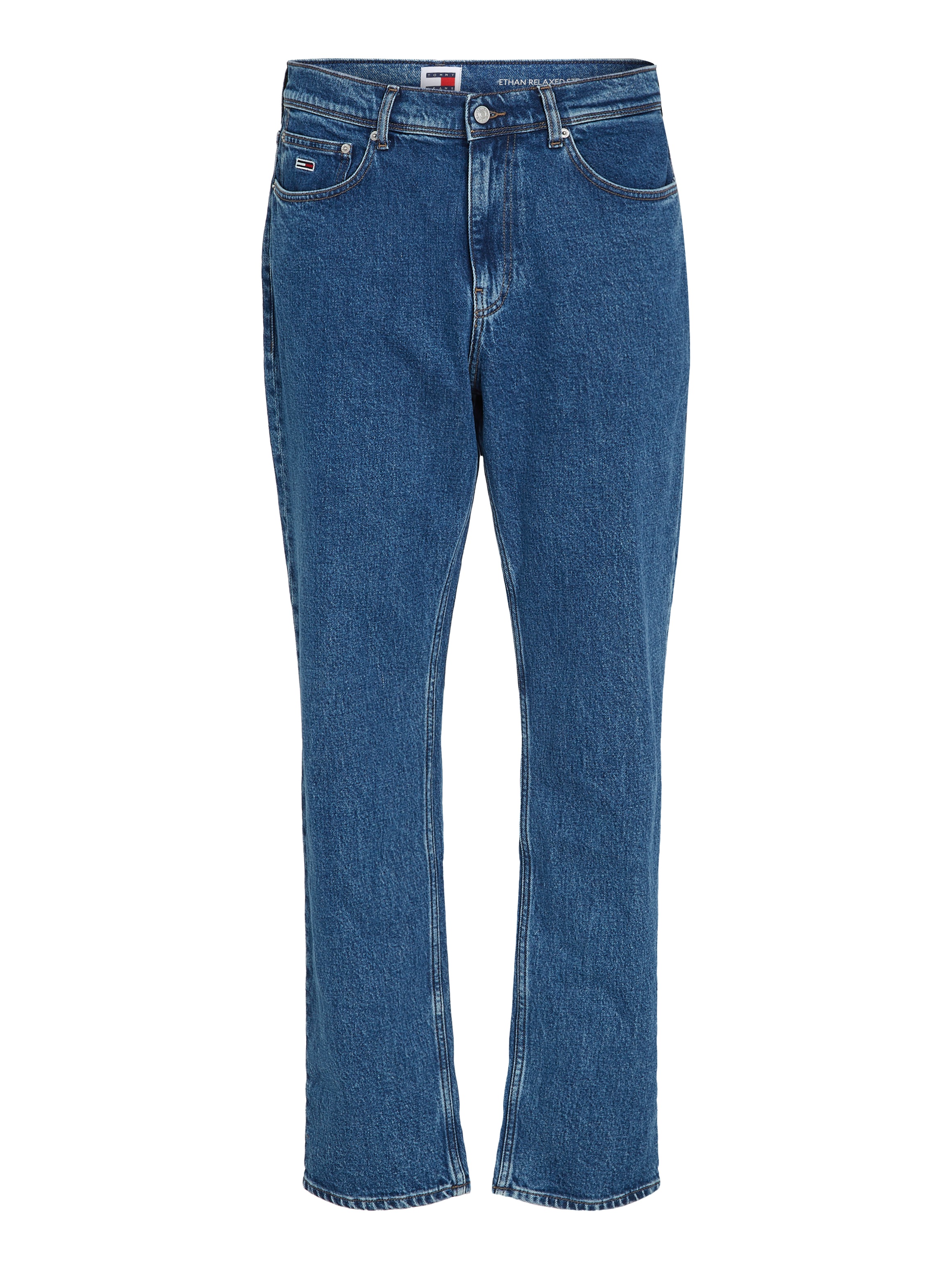 Tommy Jeans Relax-fit-Jeans »Ethan Relaxed Straight«, mit Logoprägung