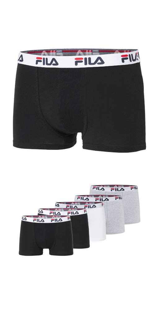 Fila Boxer »MAN BOXER SHORTS« 5er Pack, mit Logobund günstig online kaufen