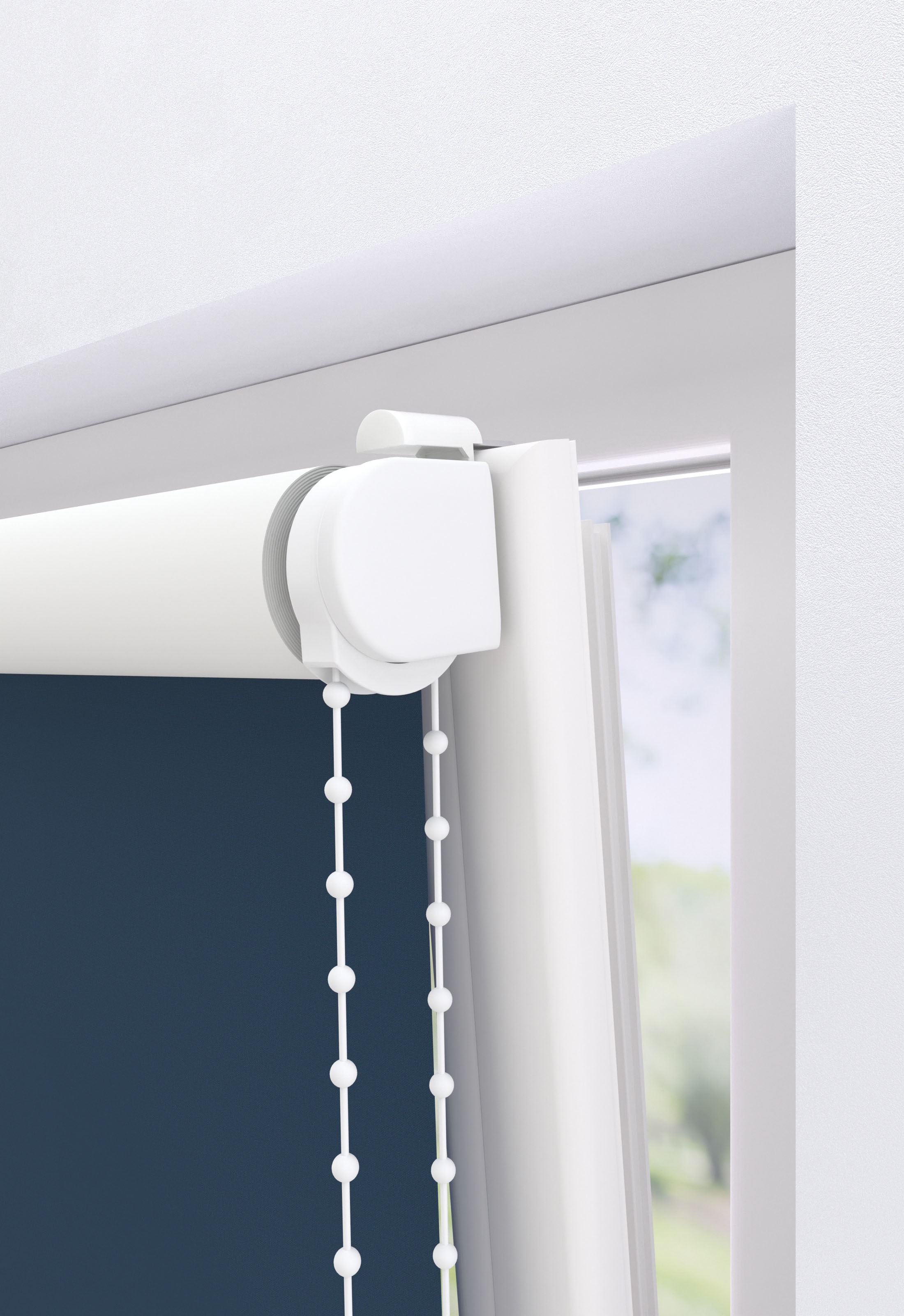 my home Rollo »Ina«, abdunkelnd, Hitzeschutz-energiesparend-Wärmedämmung, mit Bohren/ohne Bohren, freihängend, weiße Rückseite, Klemmfix oder Schraubmontage