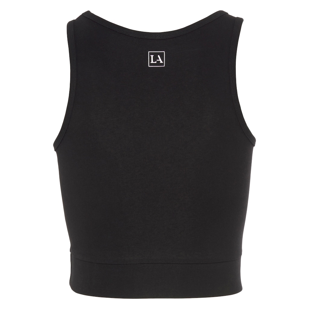 LASCANA ACTIVE Sporttop »-Basic-Crop-Top«