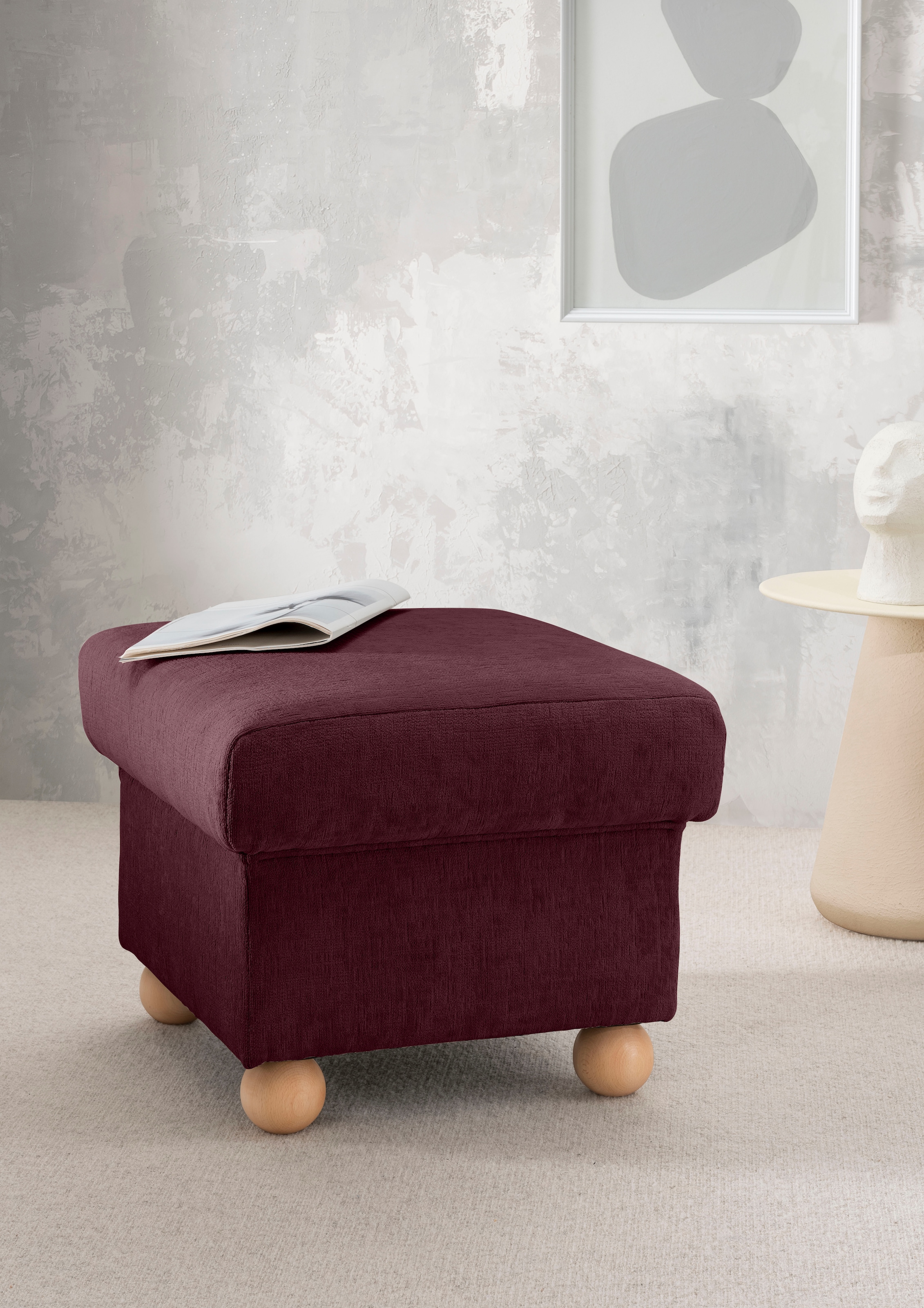 Home affaire Hocker »Torello« 1 Stk. tlg. günstig online kaufen