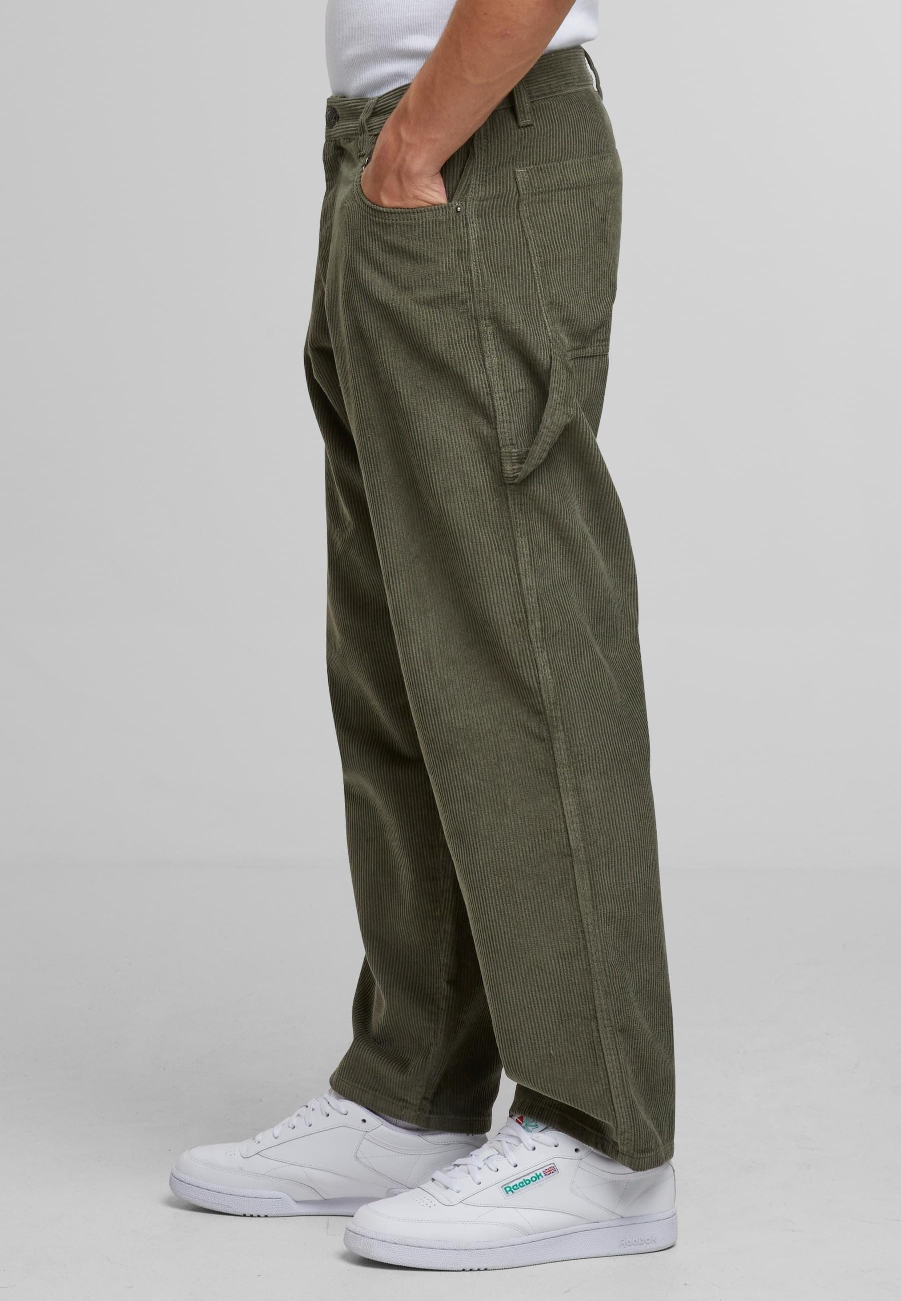 URBAN CLASSICS Stoffhose »Urban Classics Corduroy Carpenter Pants«