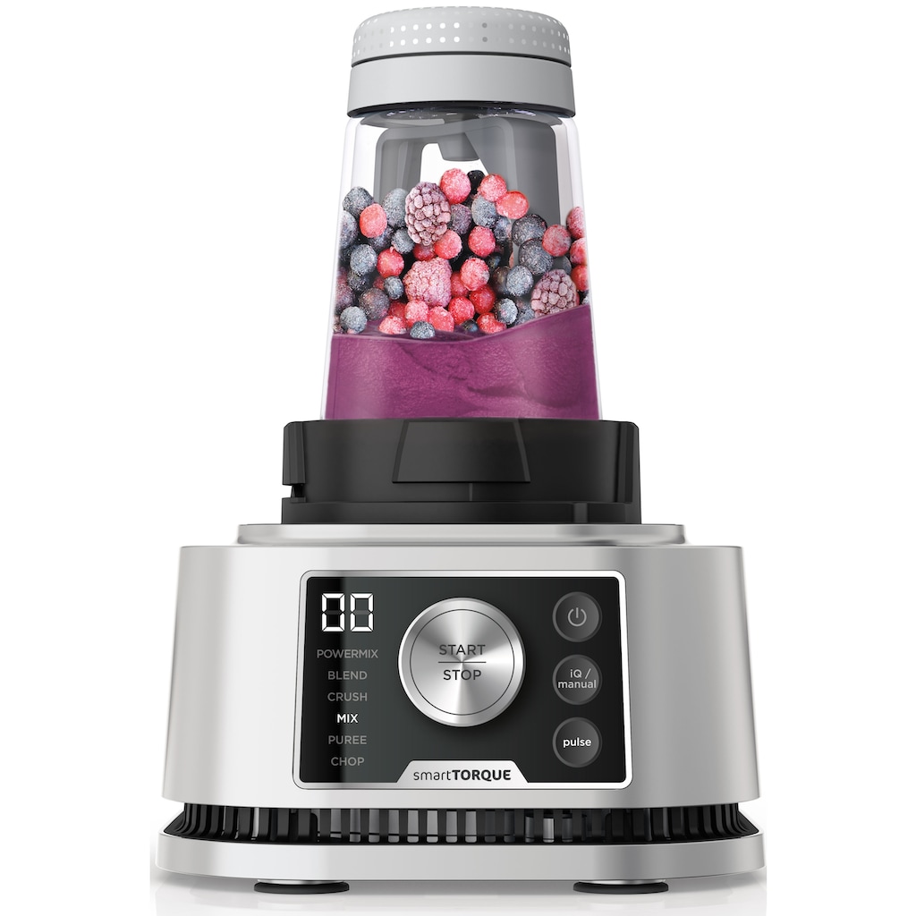 NINJA Standmixer »3-in-1 Power Nutri Mixer«, 1200 W, mit Smart Torque & Auto-iQ – CB350EU