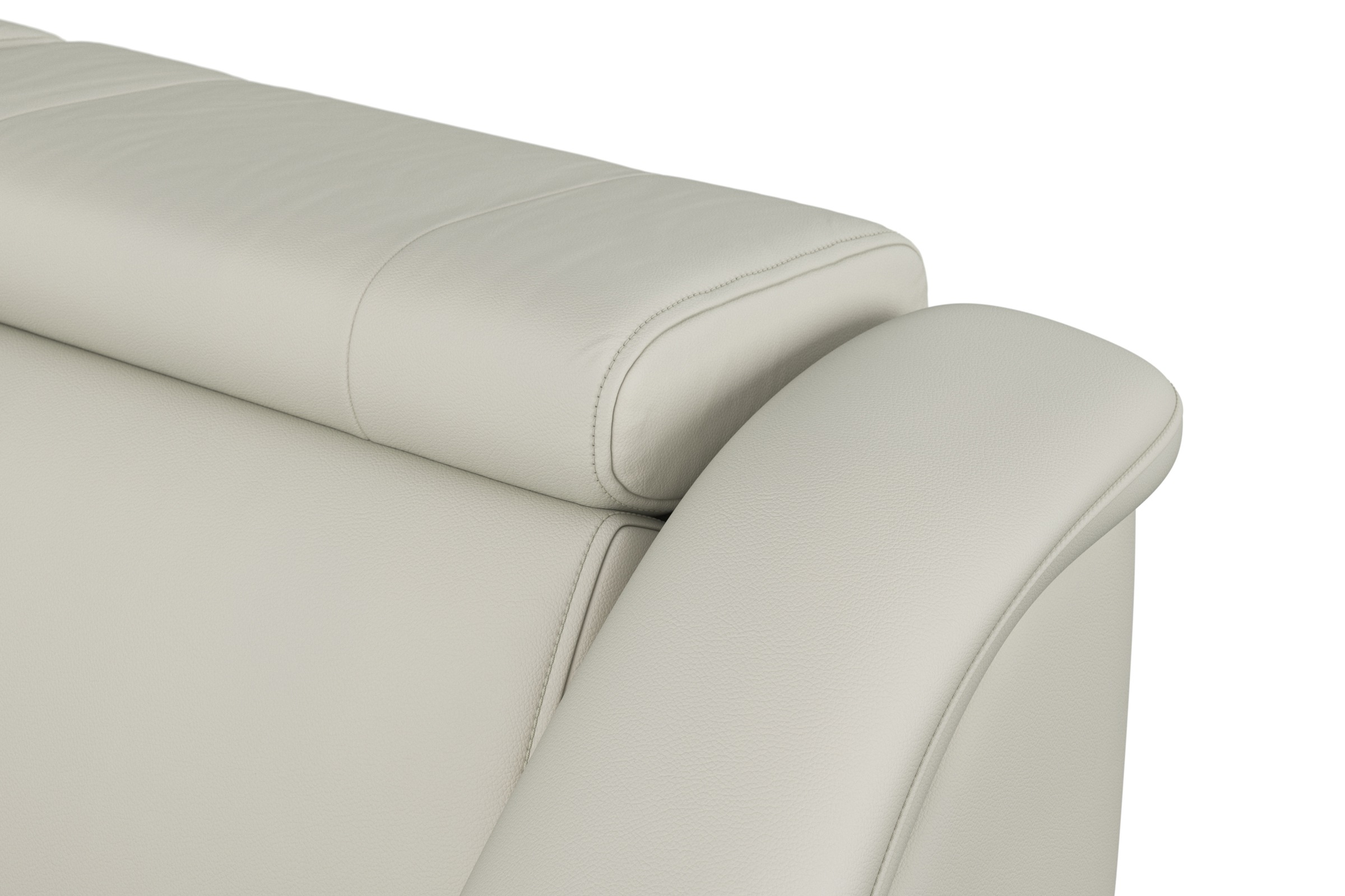 sit&more Ecksofa »Freetown L-Form«, inklusive Kopfteilverstellung und komfortablem Federkern
