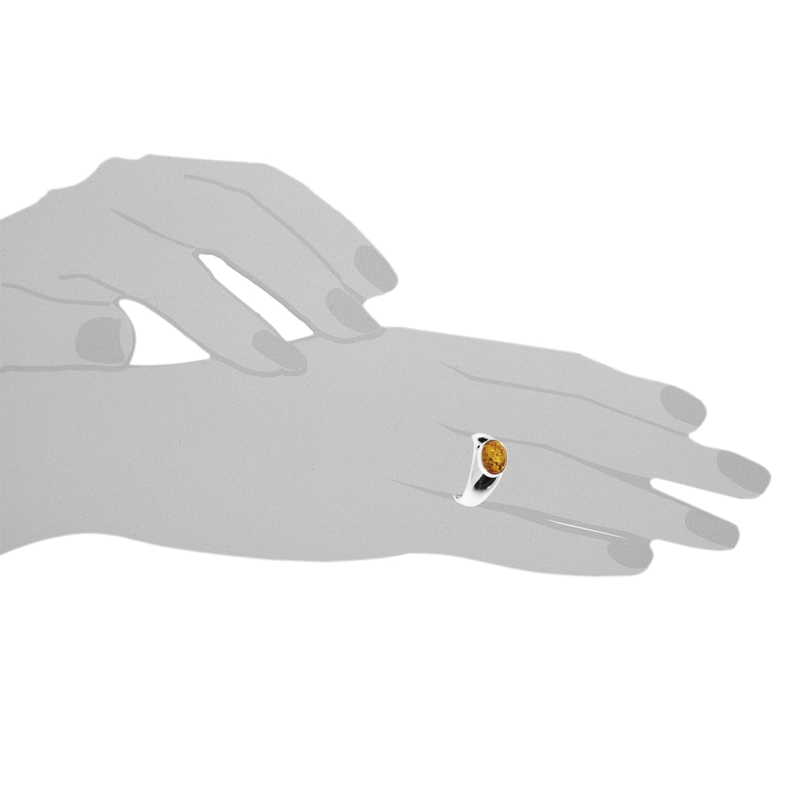 OSTSEE-SCHMUCK Fingerring »Ostsee-Schmuck Ring Melle Ring Melle«, (1 tlg.)