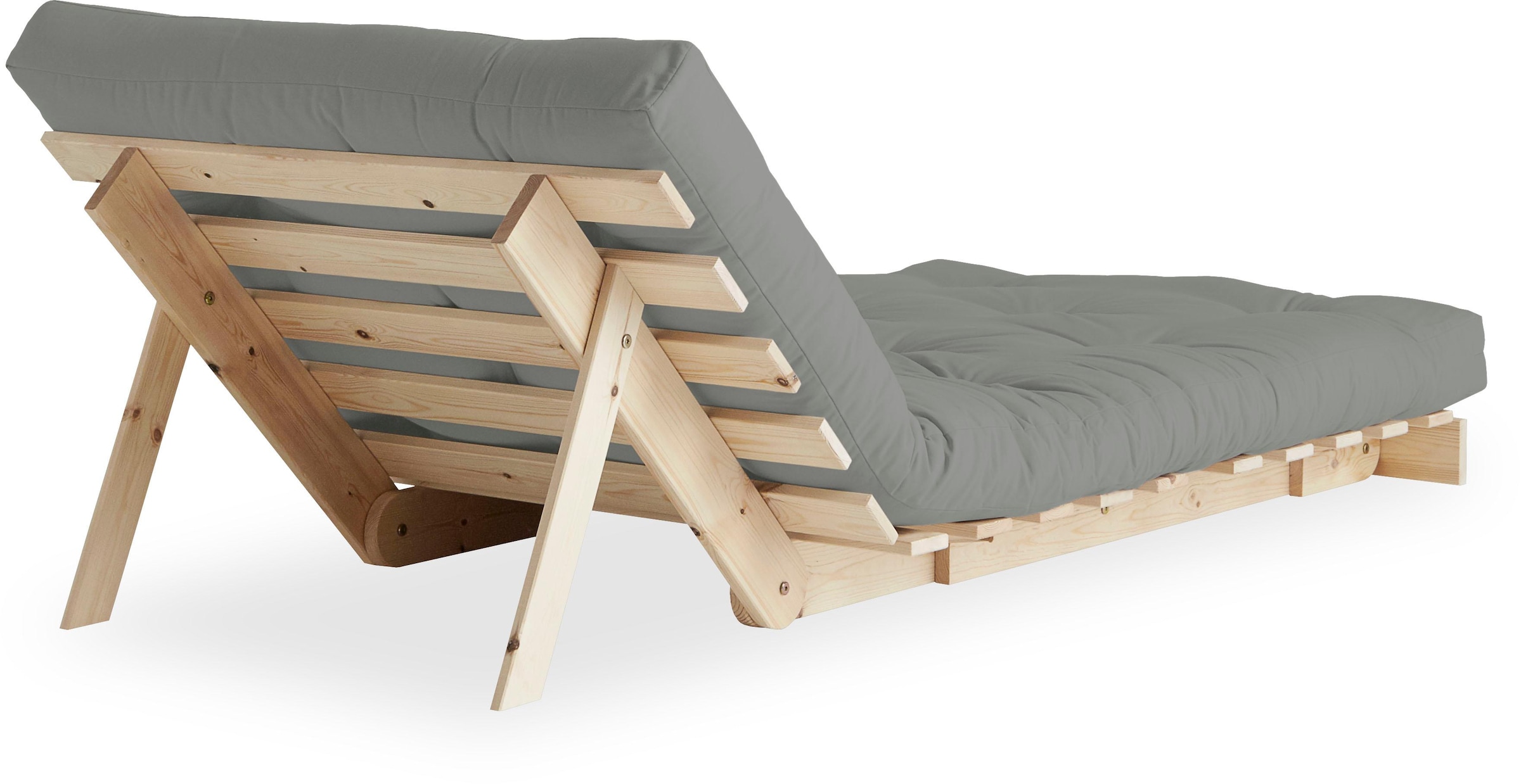 Karup Design Daybett »Daybett Roots Schlafsofa – Gästebett & Sofa aus FSC®-Kiefer«, Inkl. Futonmatratze, in mehreren Größen & Farben erhältlich