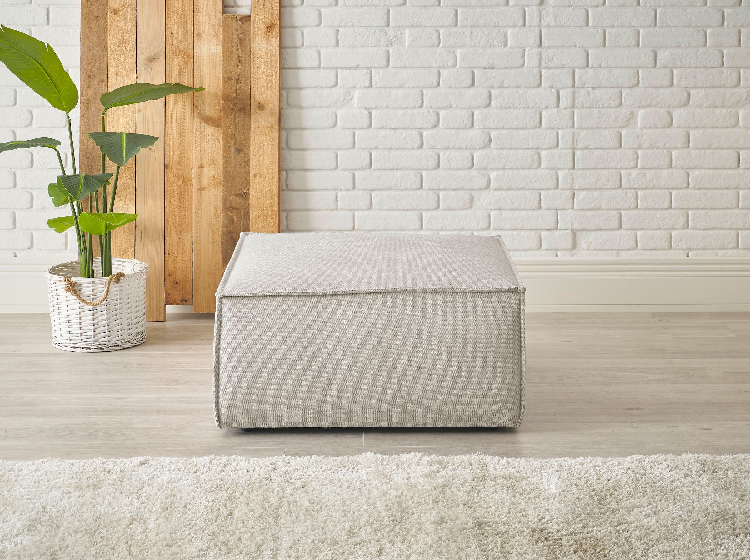 andas Hocker "Finnley", quadratisch, passt z. Loveseat Finnley günstig online kaufen