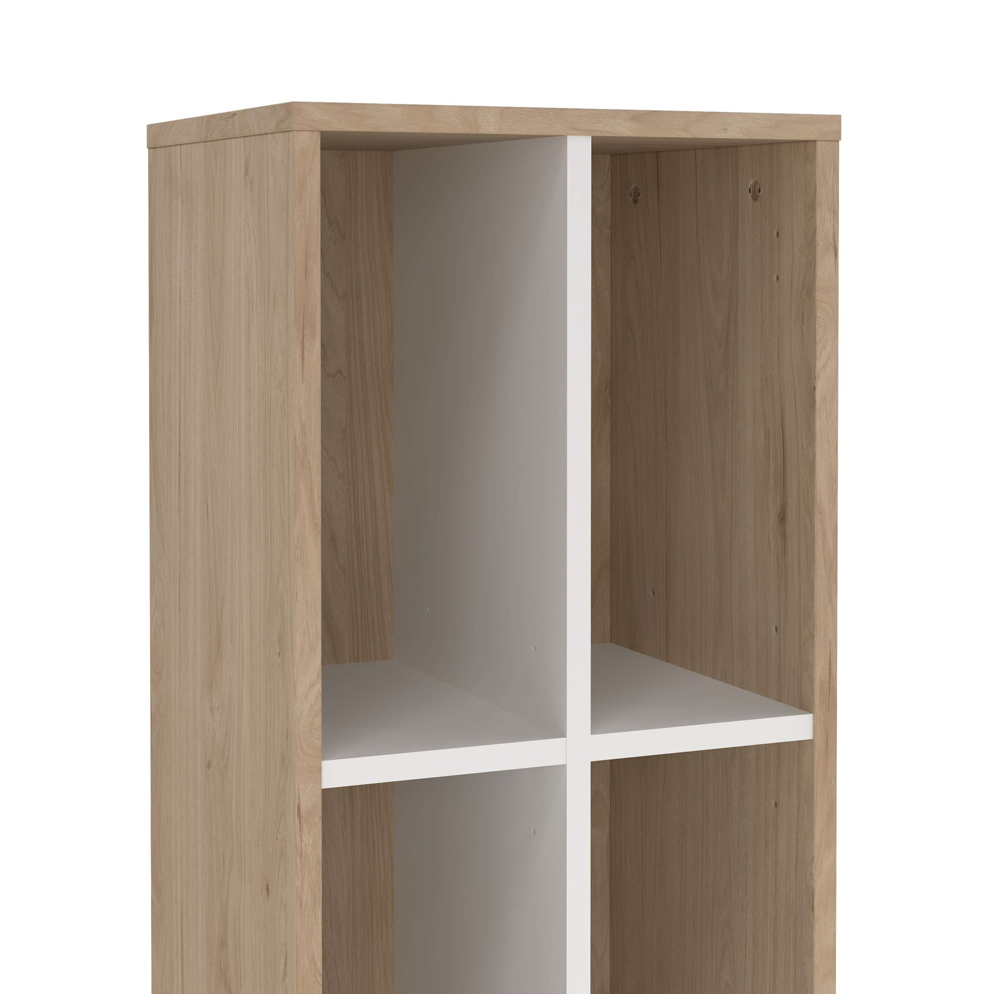 INOSIGN Regal »Sign Ablageregal, Aktenregal, Bücherregal, Standregal, Wandregal,«, schmal mit Trennwand und Einlegeböden, Höhe 200 cm