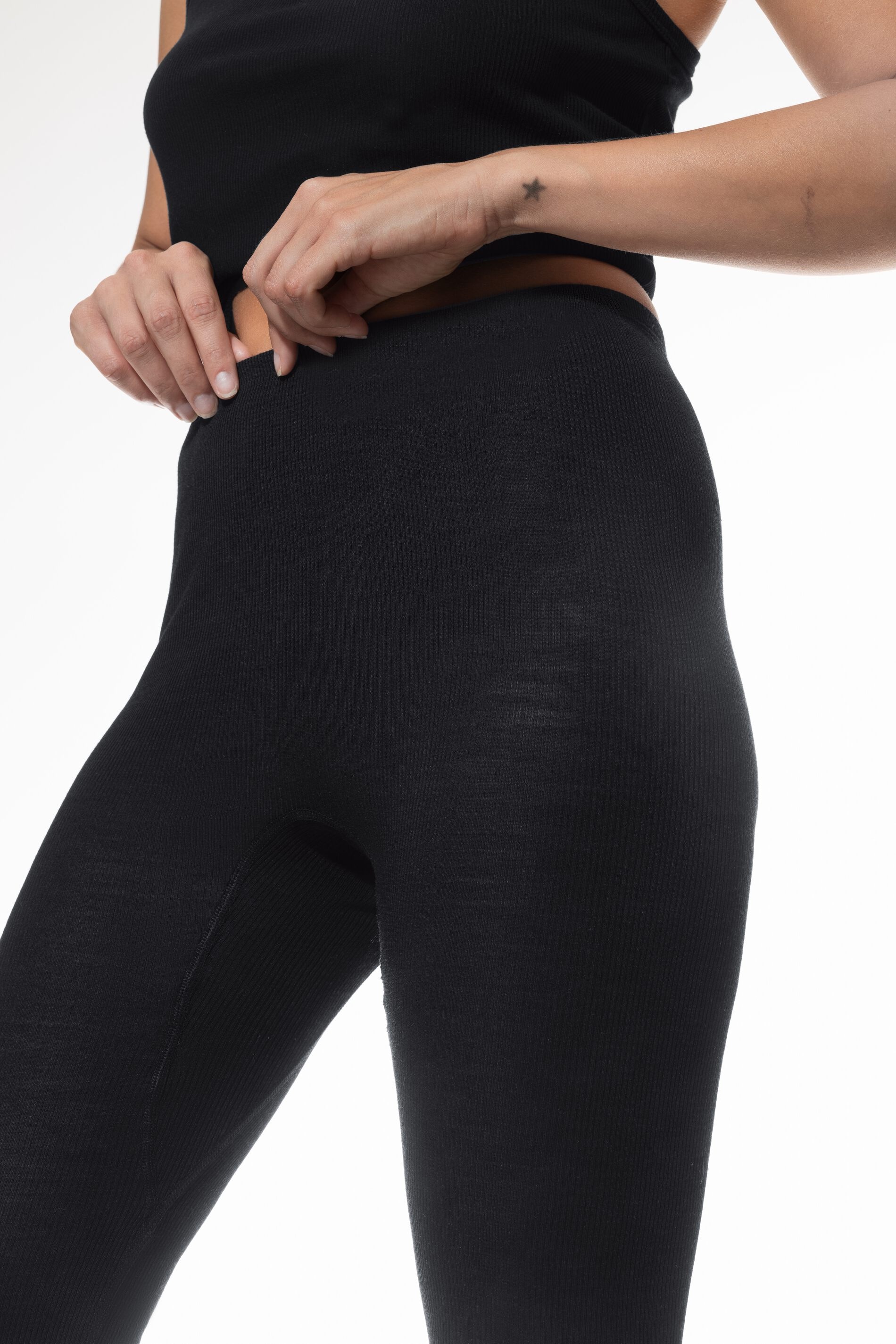 Mey Leggings »WOOL LOVE«, Merinowoll-Anteil, leichter Glanz