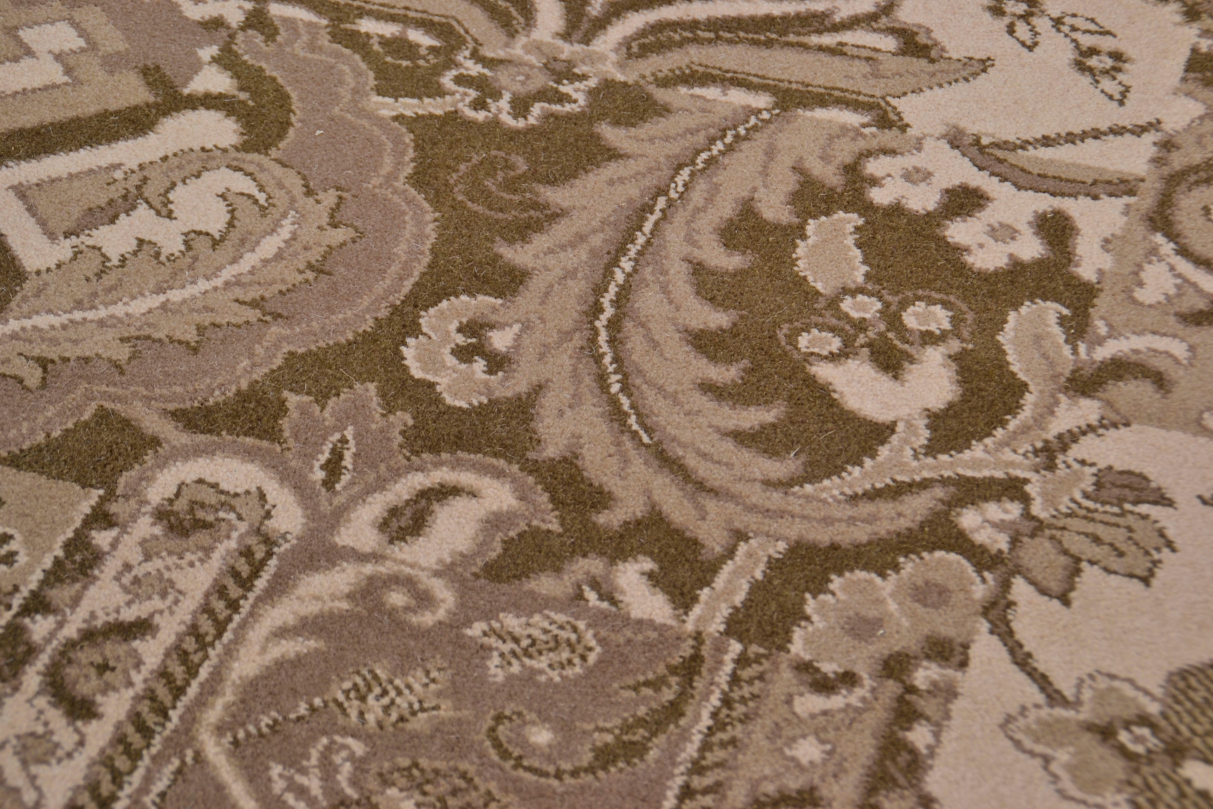 THEKO Teppich »Timeless 3«, rechteckig, 12 mm Höhe, Kurzflor, florales Patchwork Design, 80% Schurwolle, Wohnzimmer
