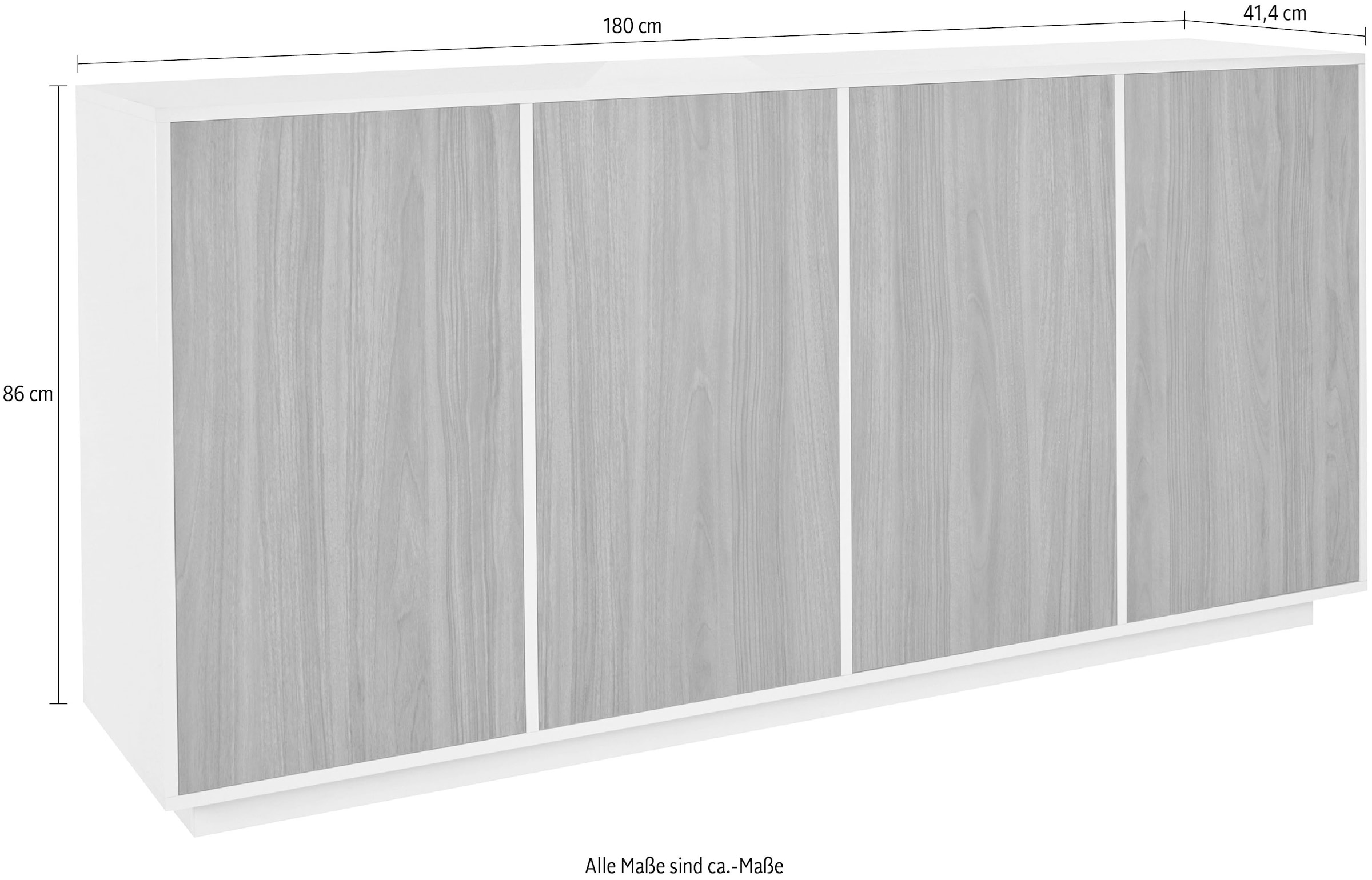 Home affaire Sideboard »bloom« Breite ca. 180 cm