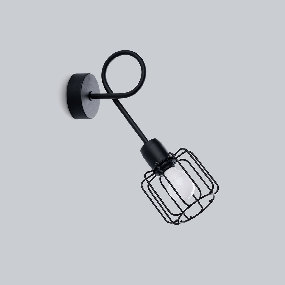 SOLLUX lighting Wandleuchte »BELUCI«, 1 flammig, Leuchtmittel E14   ohne Le günstig online kaufen