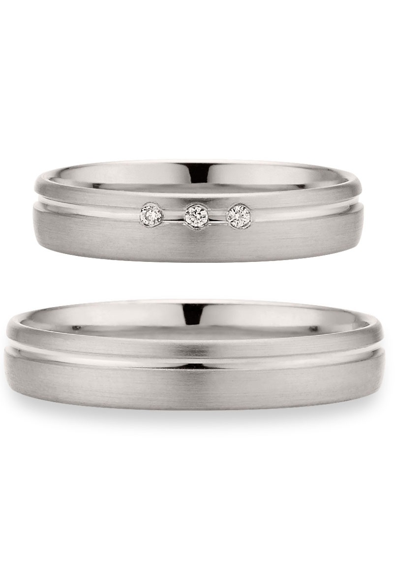 PHÖNIX Trauring »Schmuck Geschenk Silber 925 Trauring Ehering LIEBE versch. Varianten« Made in Germany - wahlweise mit oder ohne Brillanten...