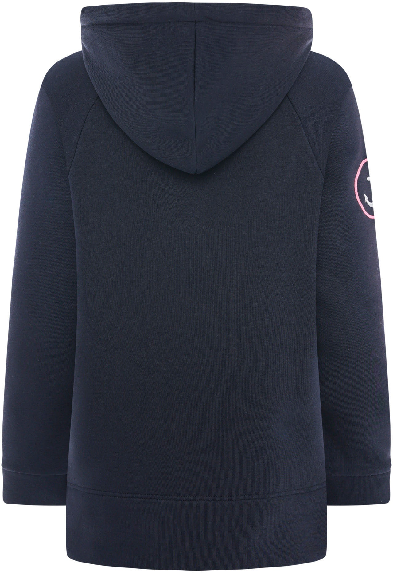 Zwillingsherz Hoodie »Meer Strand Küste«, mit Kapuze, Pailletten-Schriftzug und aufgesticktem Anker-Motiv