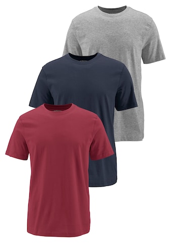 Man's World T-Shirt, (Packung, 3 tlg., 3er-Pack), perfekt als Unterzieh- T-shirt kaufen