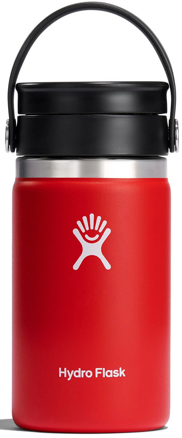HYDRO FLASK Trinkflasche »12 OZ WIDE FLEX SIP LID« 355 ml rot 355 ml