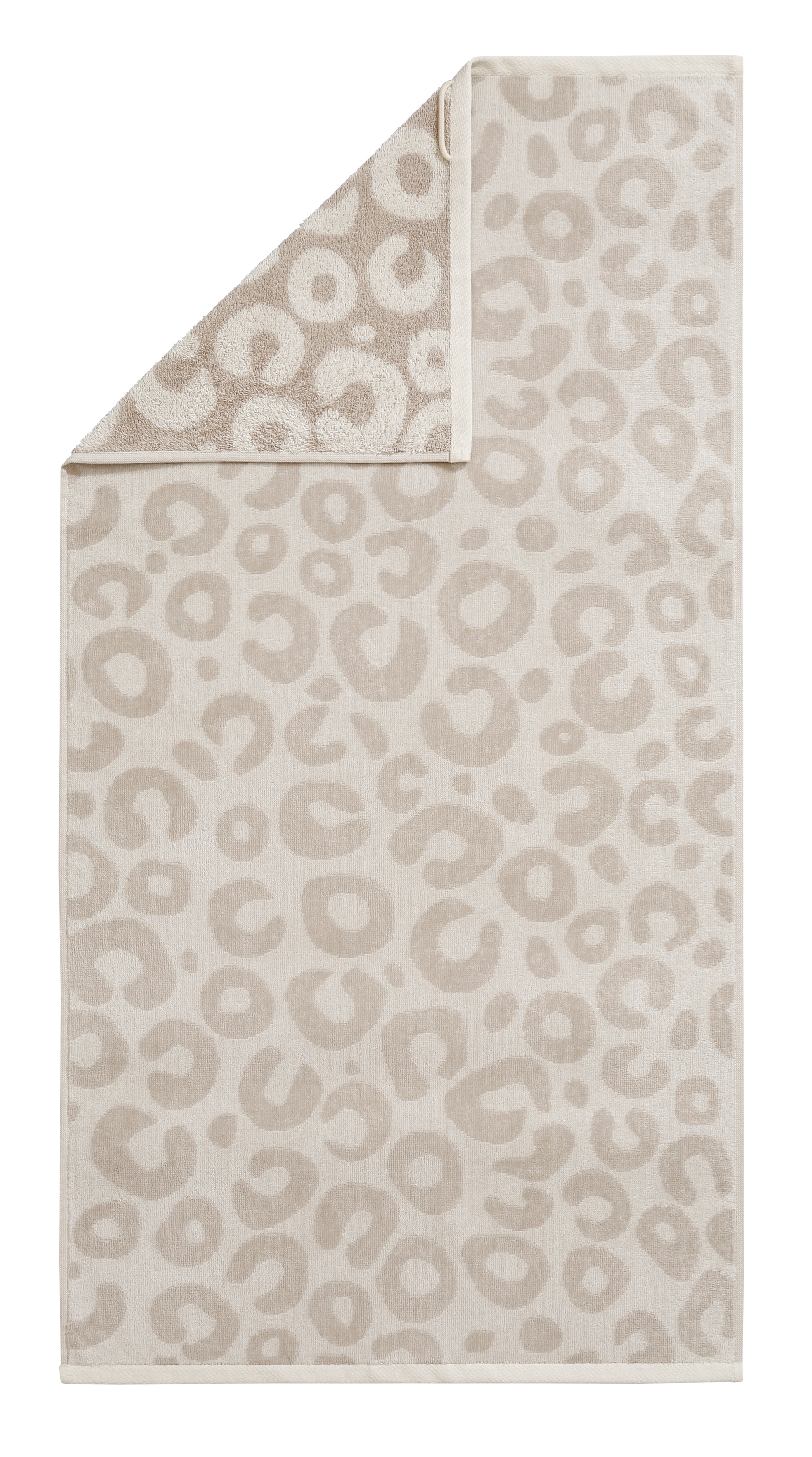 OTTO home Handtuch Set »Anna Leopardenmuster, 8-tlg Handtuch-Set, 100% Baumwolle« Set 8 Frottiervelours Duschtücher, Handtücher und Gästetücher, weich, modern, Animal Print