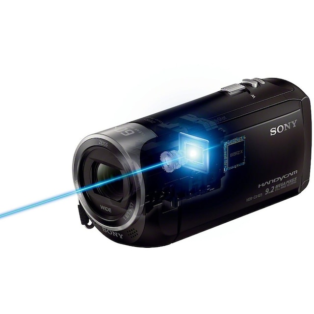 Sony Camcorder »HDR-CX405«, Full HD, 30 fachx opt. Zoom, Leistungsfähiger  BIONZ X Bildprozessor auf Raten kaufen