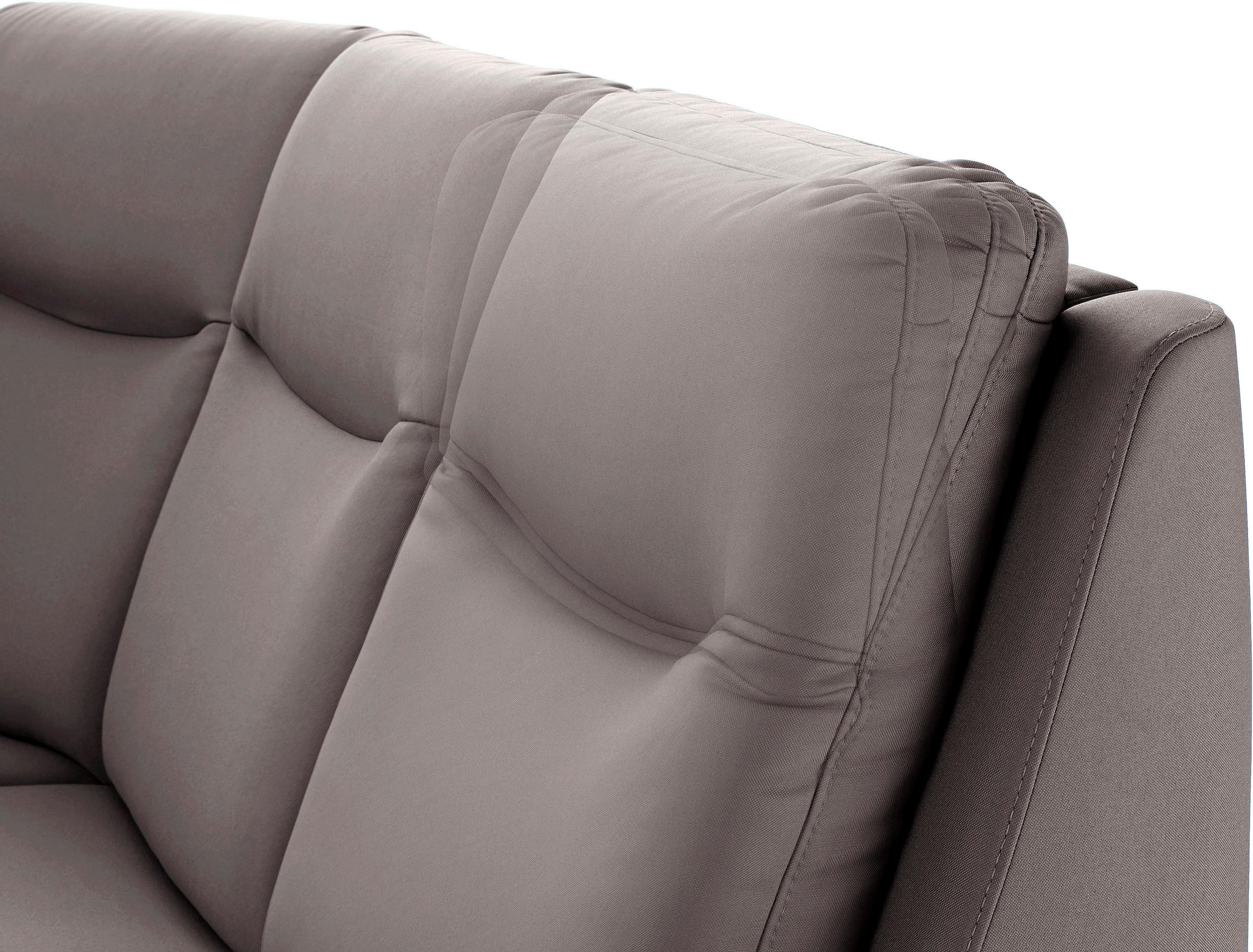 sit&more Ecksofa »Boccaccio L-Form« mit Federkern und Kopfteilverstellung, wahlweise mit Bettfunktion