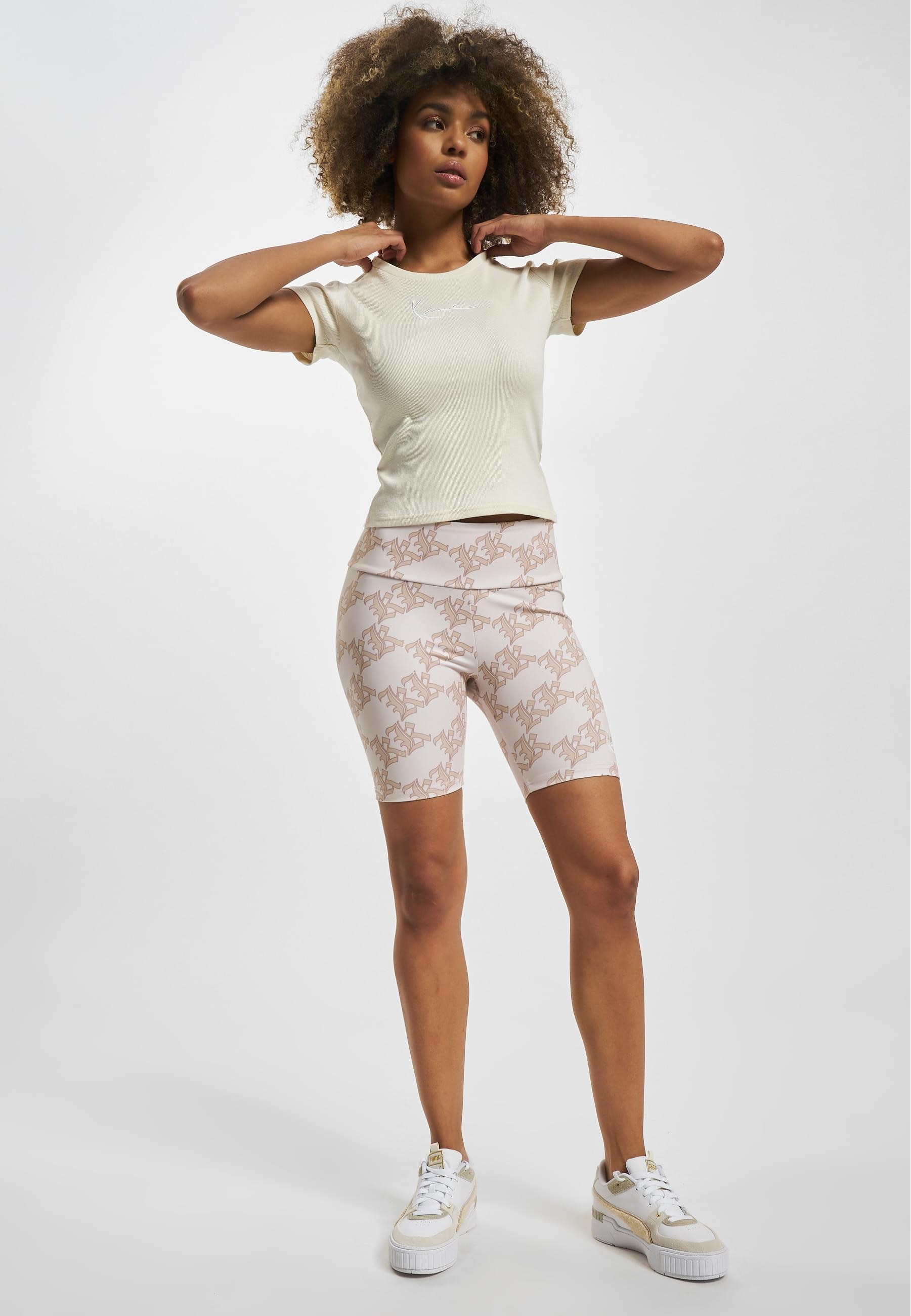 Karl Kani T-Shirt »Karl Kani Damen KW232-033-1 KK Small Signature Tight Rib Tee« 1 Stk.