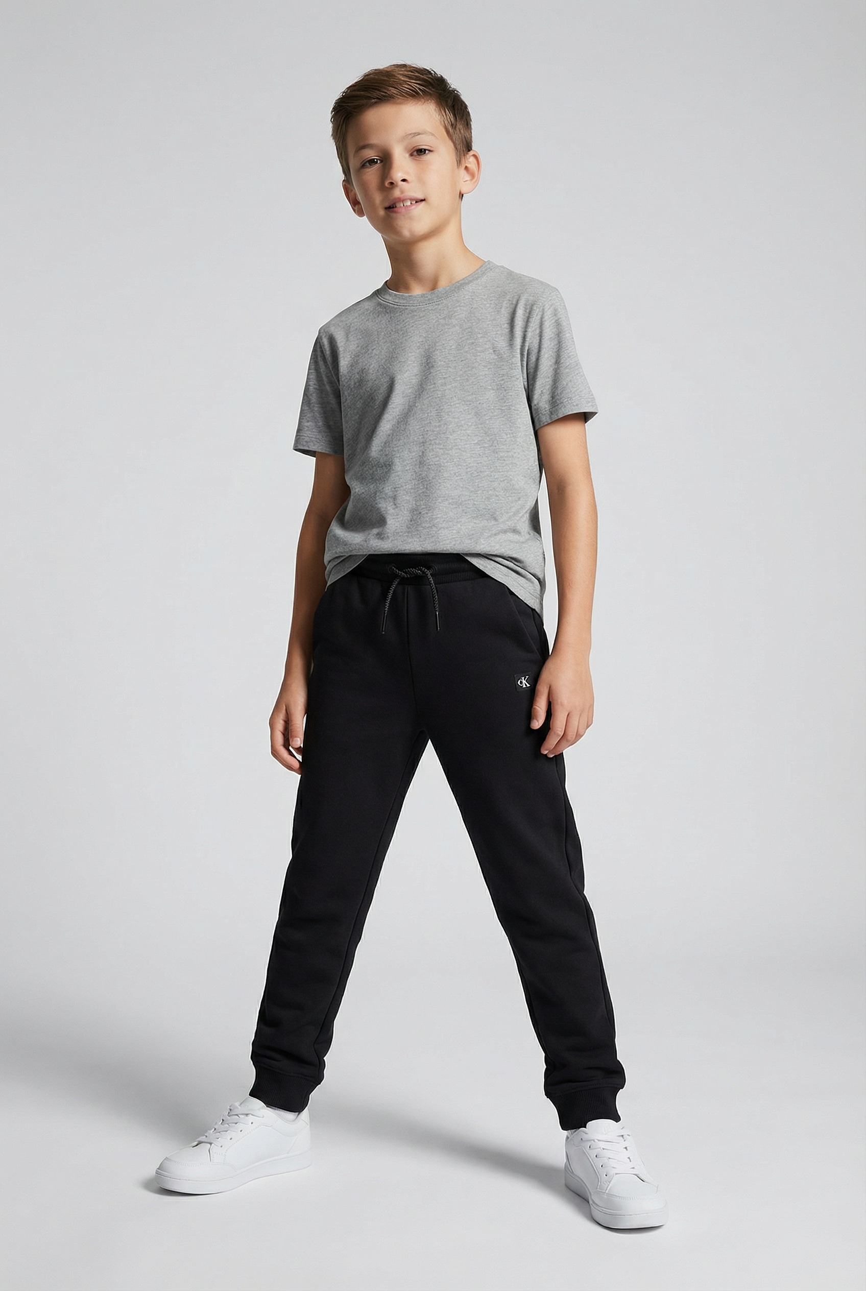 Calvin Klein Jeans Sweathose »MINI BADGE SWEATPANTS«  Regular fit für Kinder mit elastischem Saum