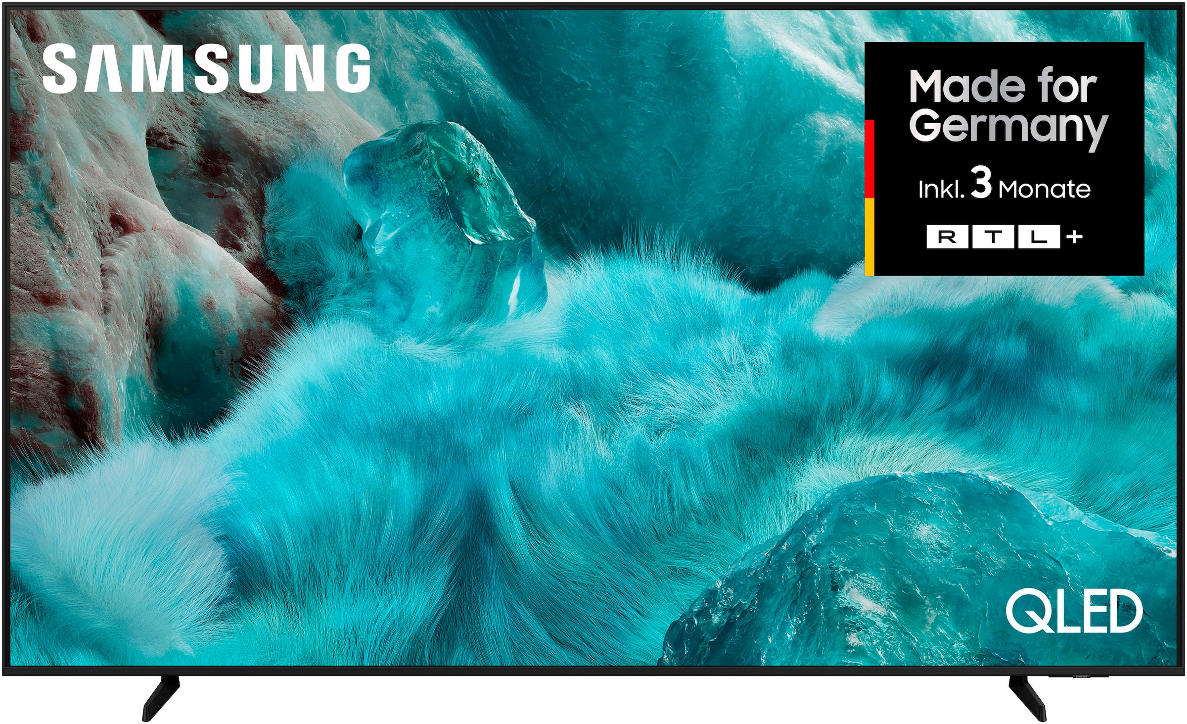 Samsung QLED-Fernseher »GQ85Q7FAAU«, 4K Ultra HD, Smart-TV, Quantum HDR, Knox Security, Art Store, 3D Sound, Gaming Hub, AI TV