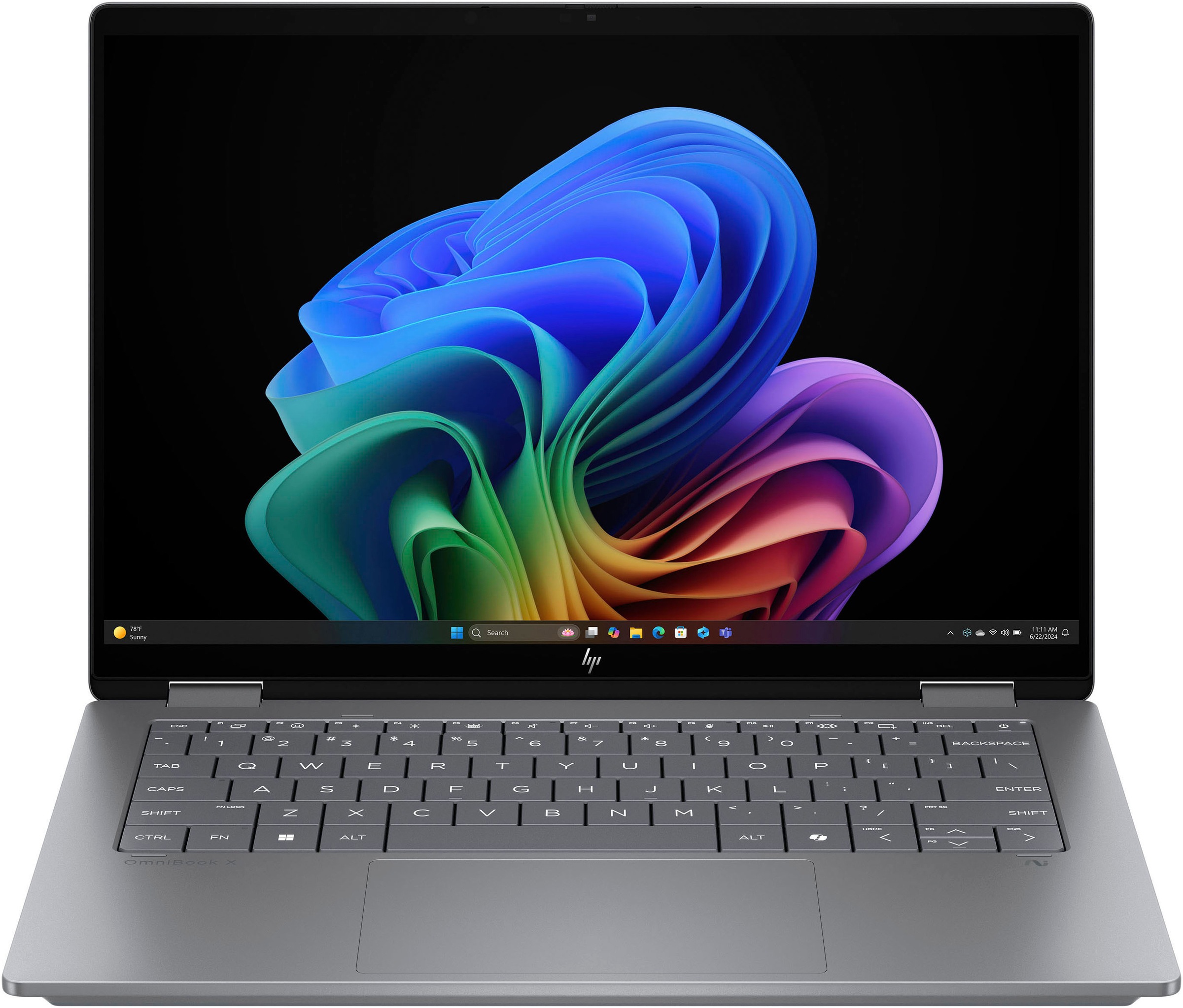 HP Notebook »OmniBook X Flip 14-fk0076ng«, 35,6 cm, / 14 Zoll, AMD, Ryzen™ AI 7, Radeon 860M, 1000 GB SSD