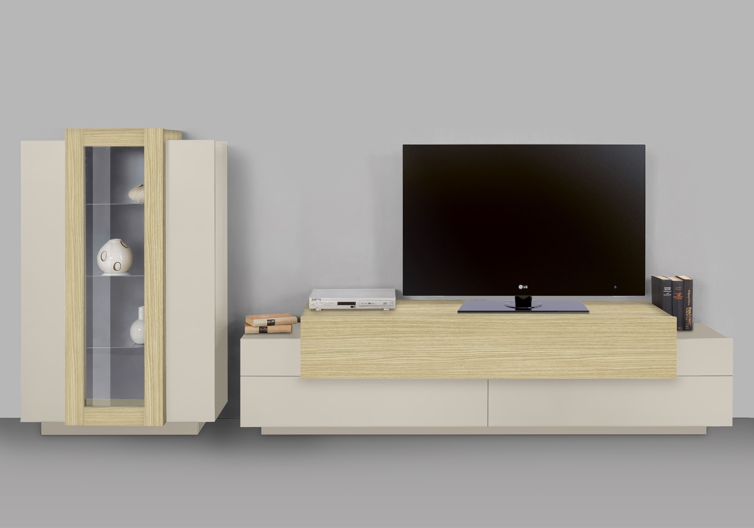 Home affaire Wohnwand »Coro, Anbauwand, Medienwand« Set, 2 Stk. tlg.