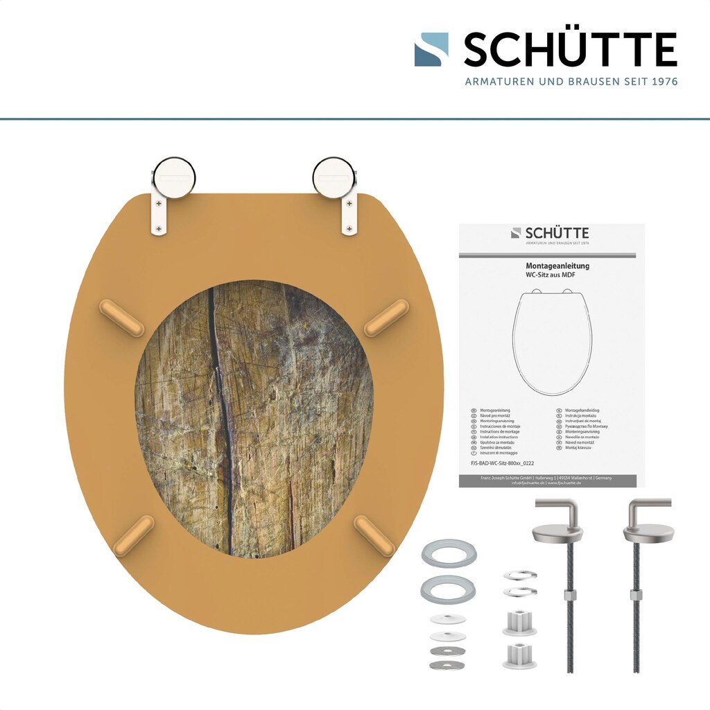 Schütte WC-Sitz »Solid Wood«