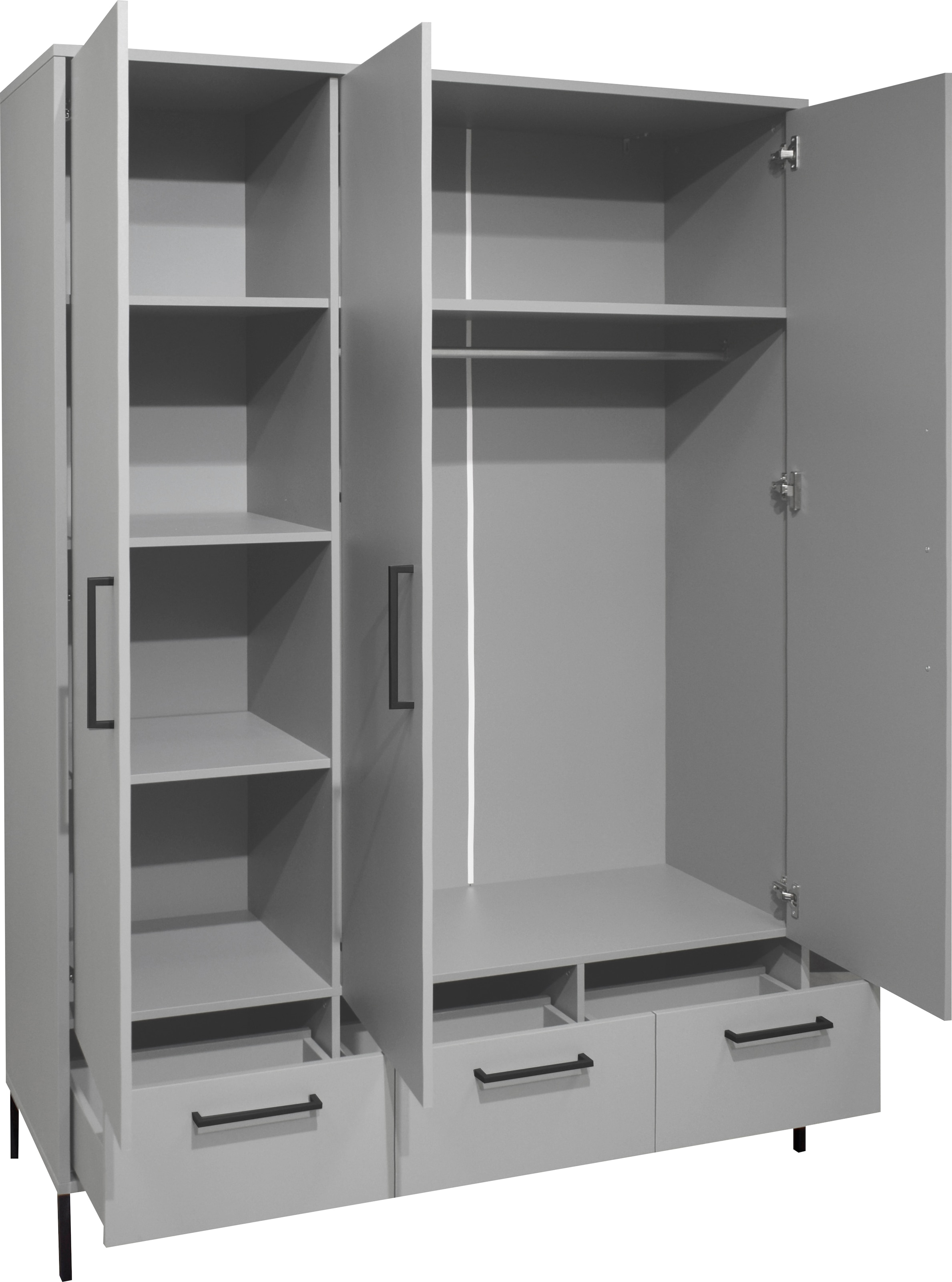 Mäusbacher Kleiderschrank, Kleiderschrank Höhe 195" Breite "148"