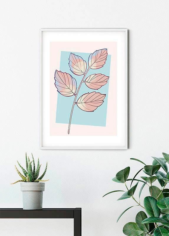 Komar Bild »Cinderella Plant«, Disney, (1 St.), Wandbild zur Dekoration im Kinderzimmer - ohne Rahmen