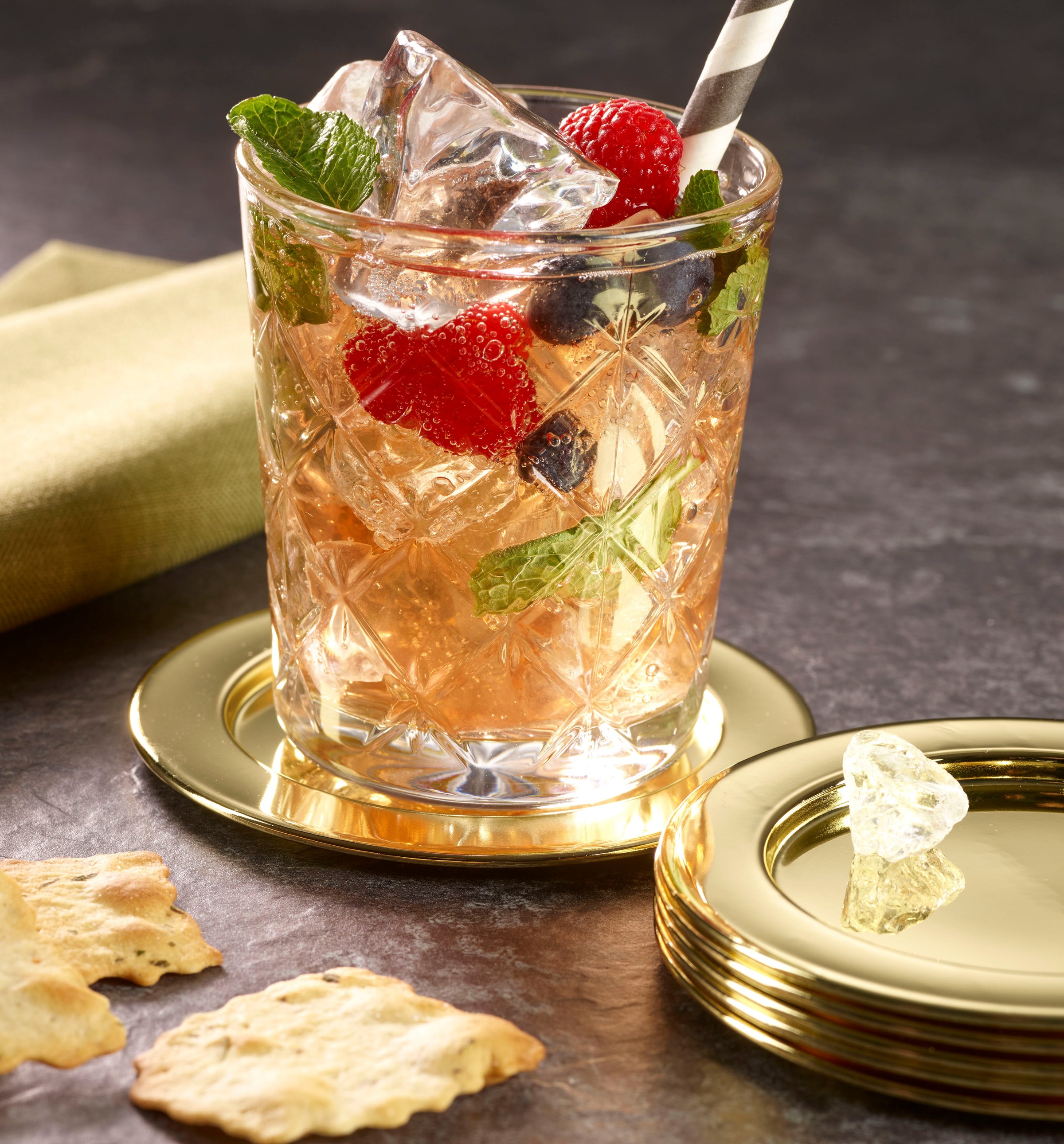 ECHTWERK Glasuntersetzer Getränke-Untersetzer aus Edelstahl, Untersetzer rund, Ø ca. 8 cm