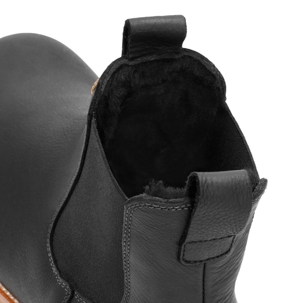 Panama Jack Chelseaboots »Burton Igloo C1«, mit kuscheligem Lammfellfutter