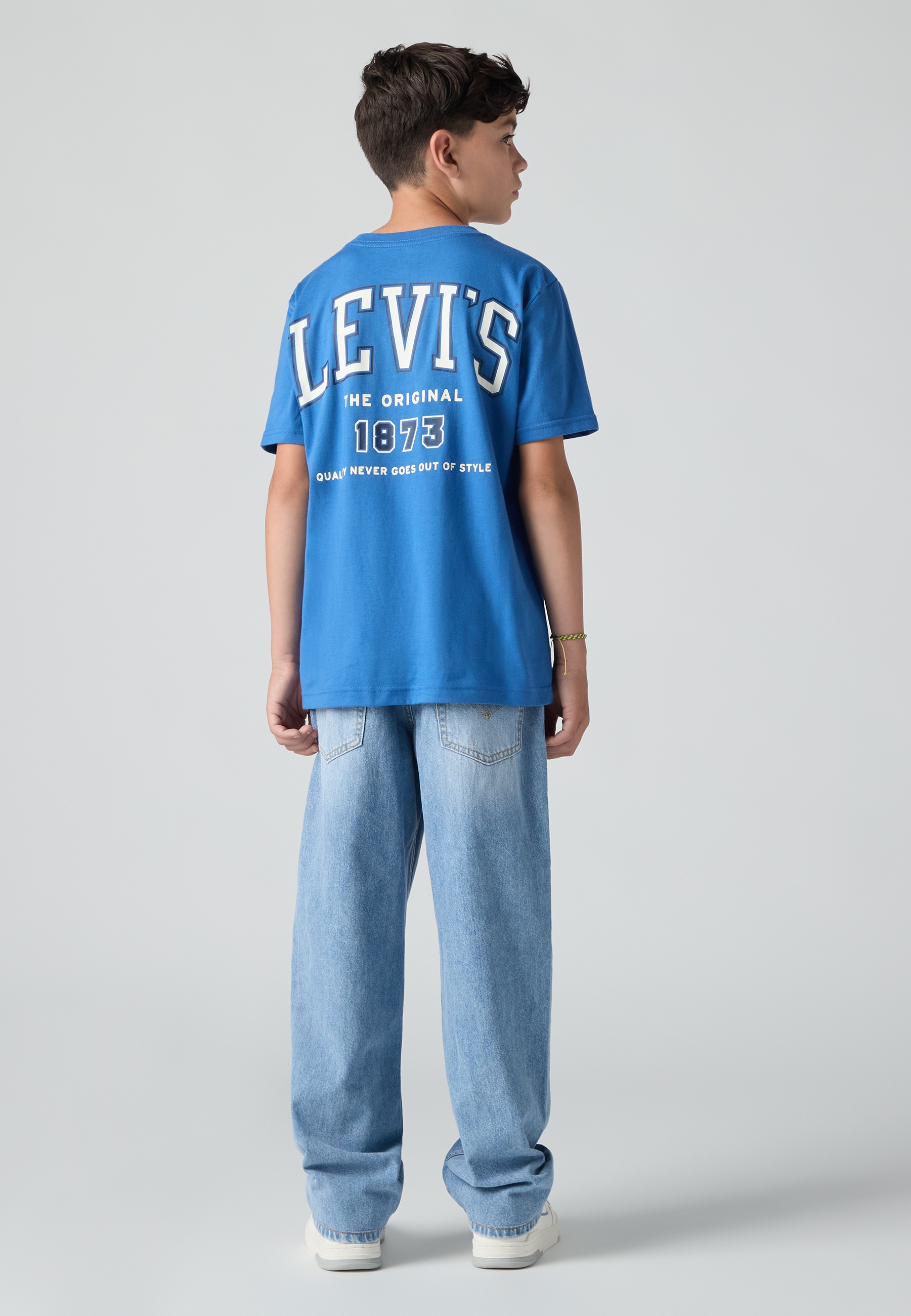 Levi's® Kids Loose-fit-Jeans »LVB PULL ON STAY LOOSE TAPER J« im Five-Pocket Style